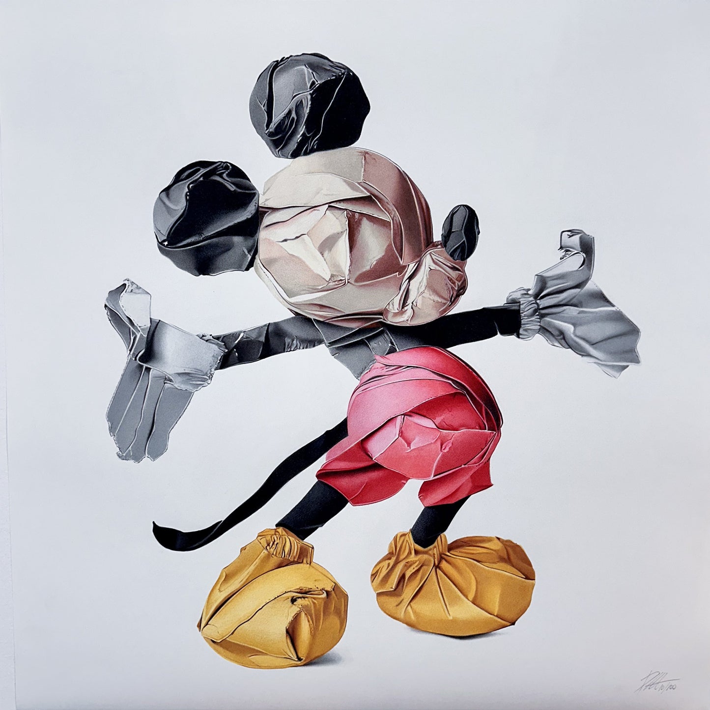 Mickey Mouse Origami Alessandro Paglia