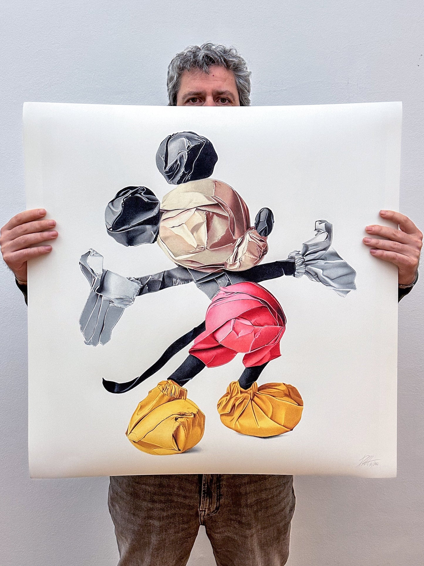 Mickey Mouse Origami Alessandro Paglia