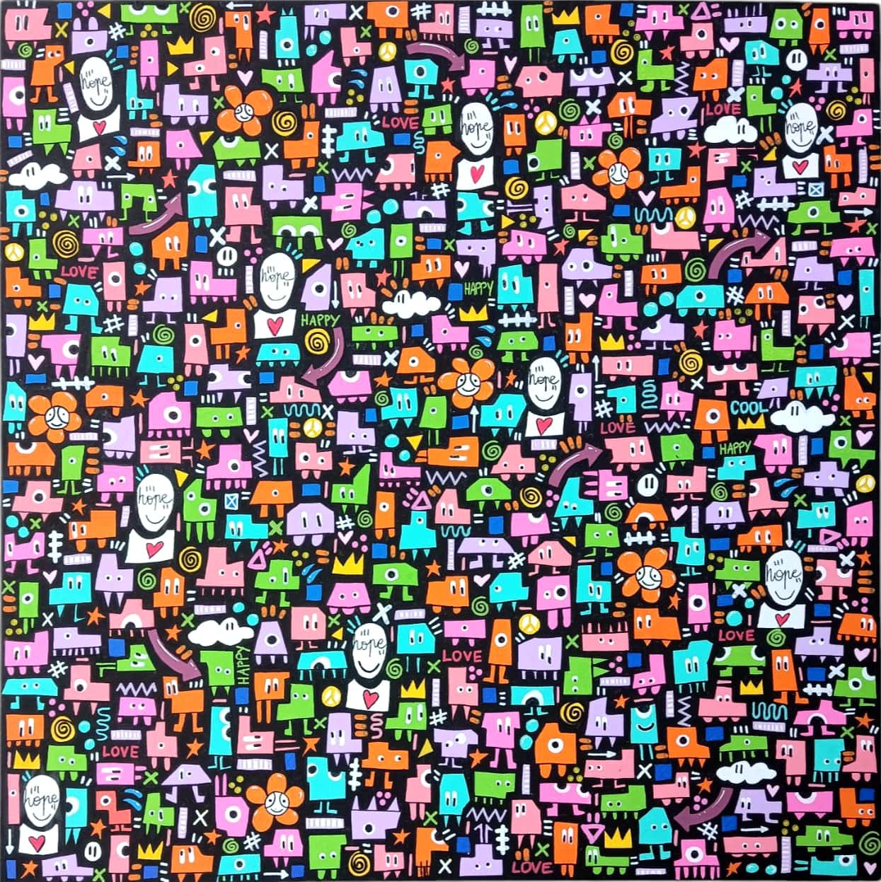 Le monde coloré de Mr. Hope Mr. Hope