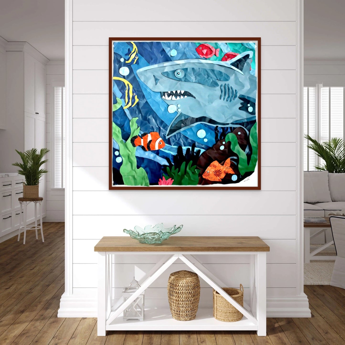 Under the sea (trompe-l'oeil) Jessica Renault