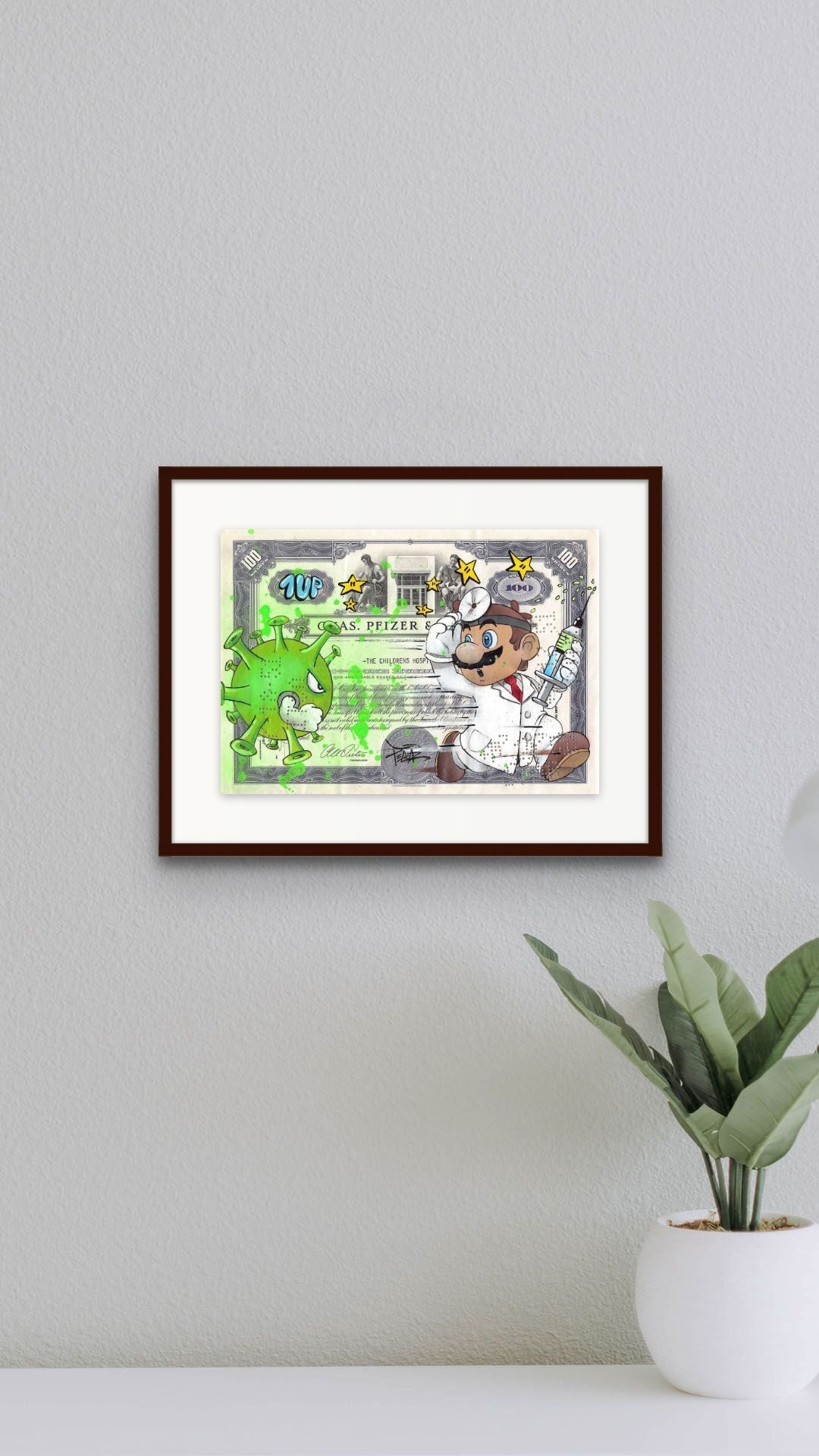 Pfizer 1UP by Pegaz - Signature Fine Art