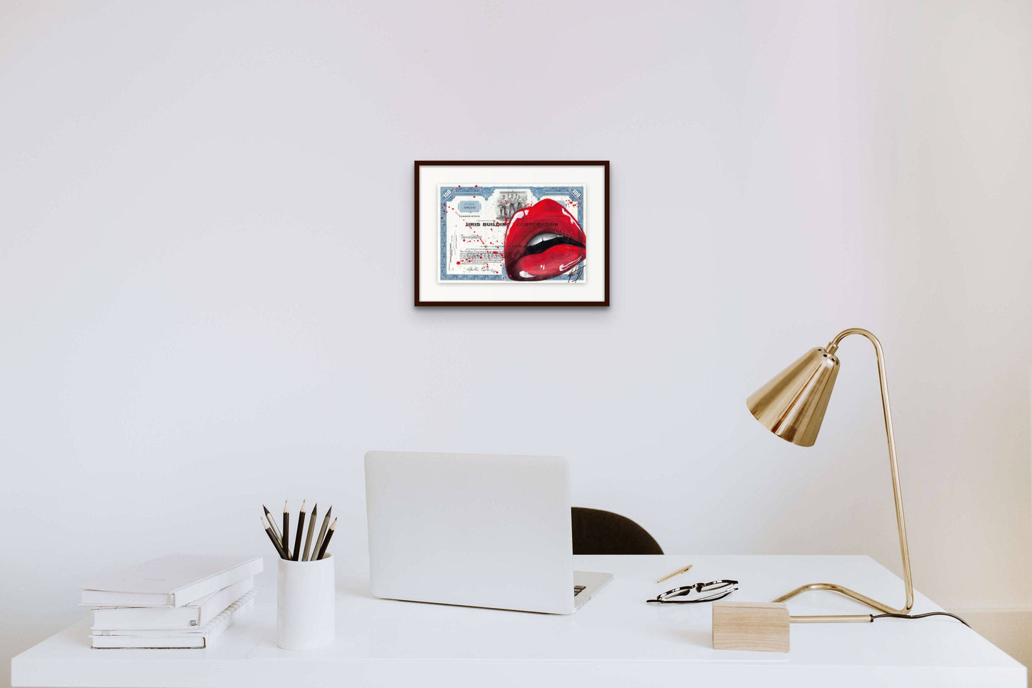 Glossy Lips by Julie Galiay - Signature Fine Art
