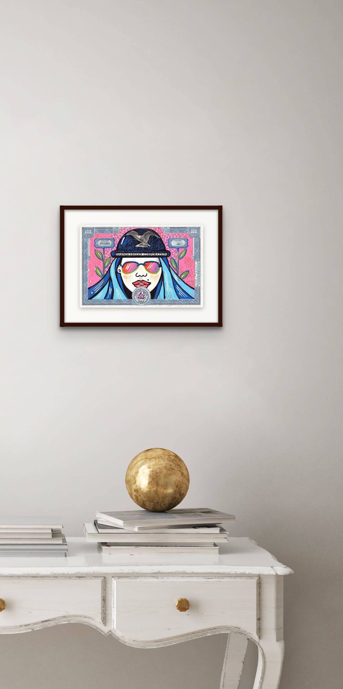 World in Pink by Tina Loiodice - Signature Fine Art