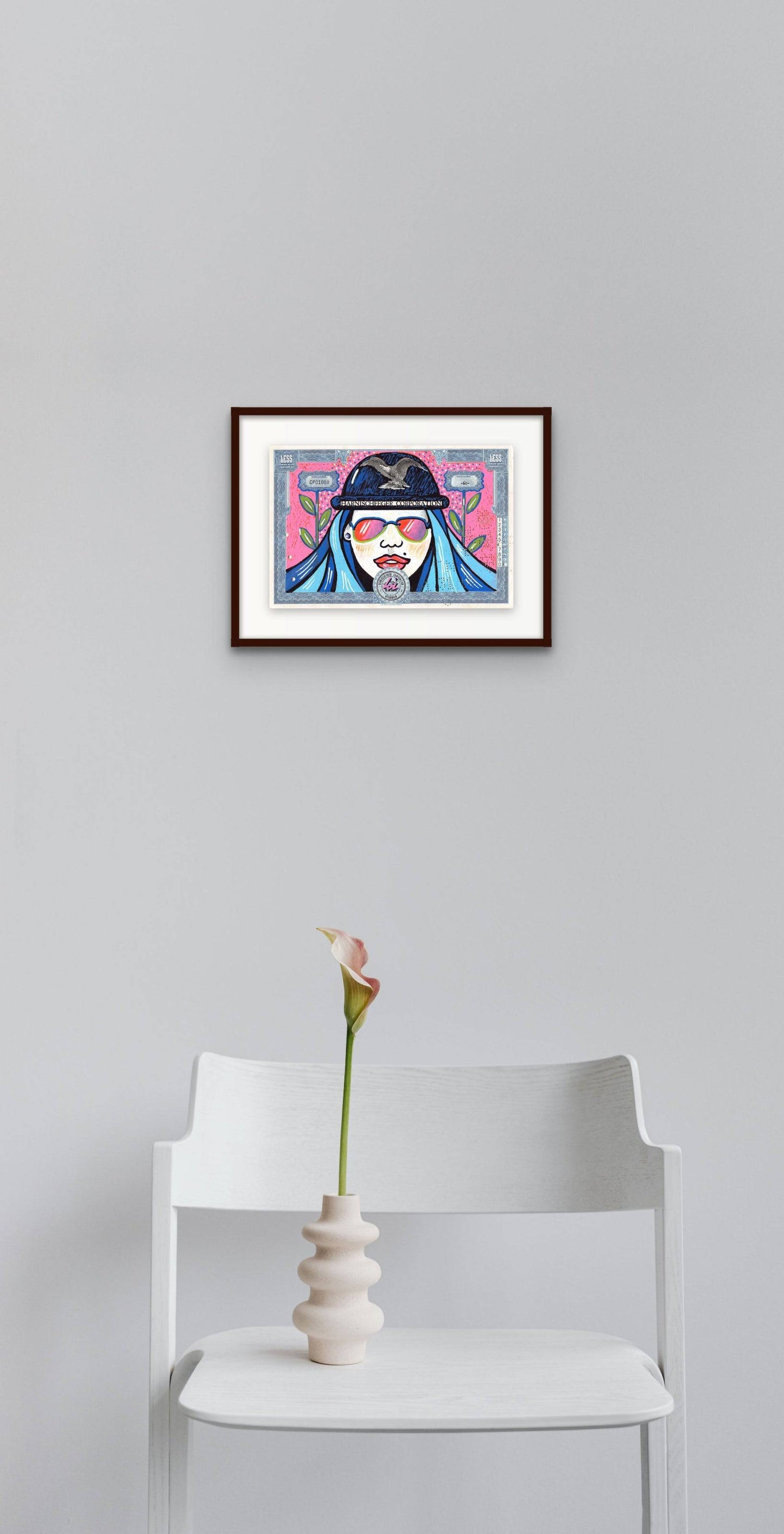 World in Pink by Tina Loiodice - Signature Fine Art