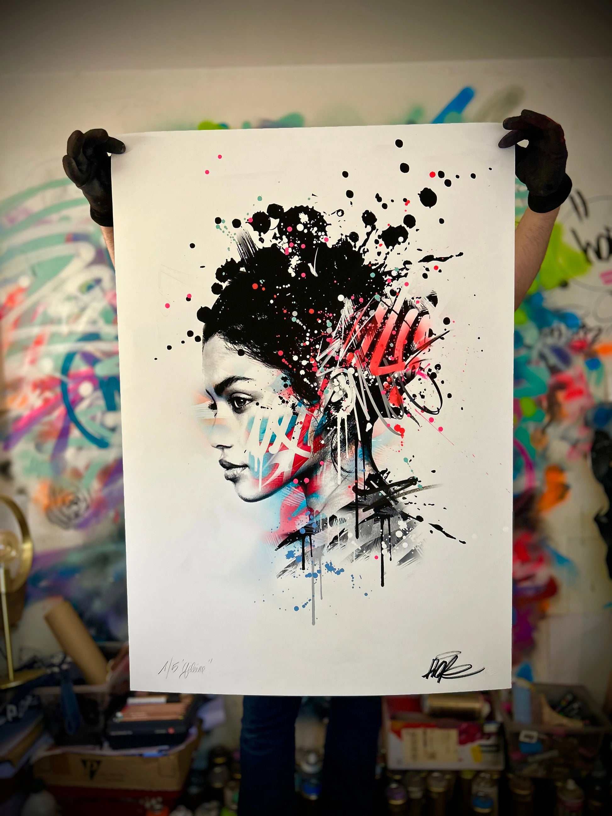 Yelena (Red) by Hope1393 by Hope 1393 - Signature Fine Art