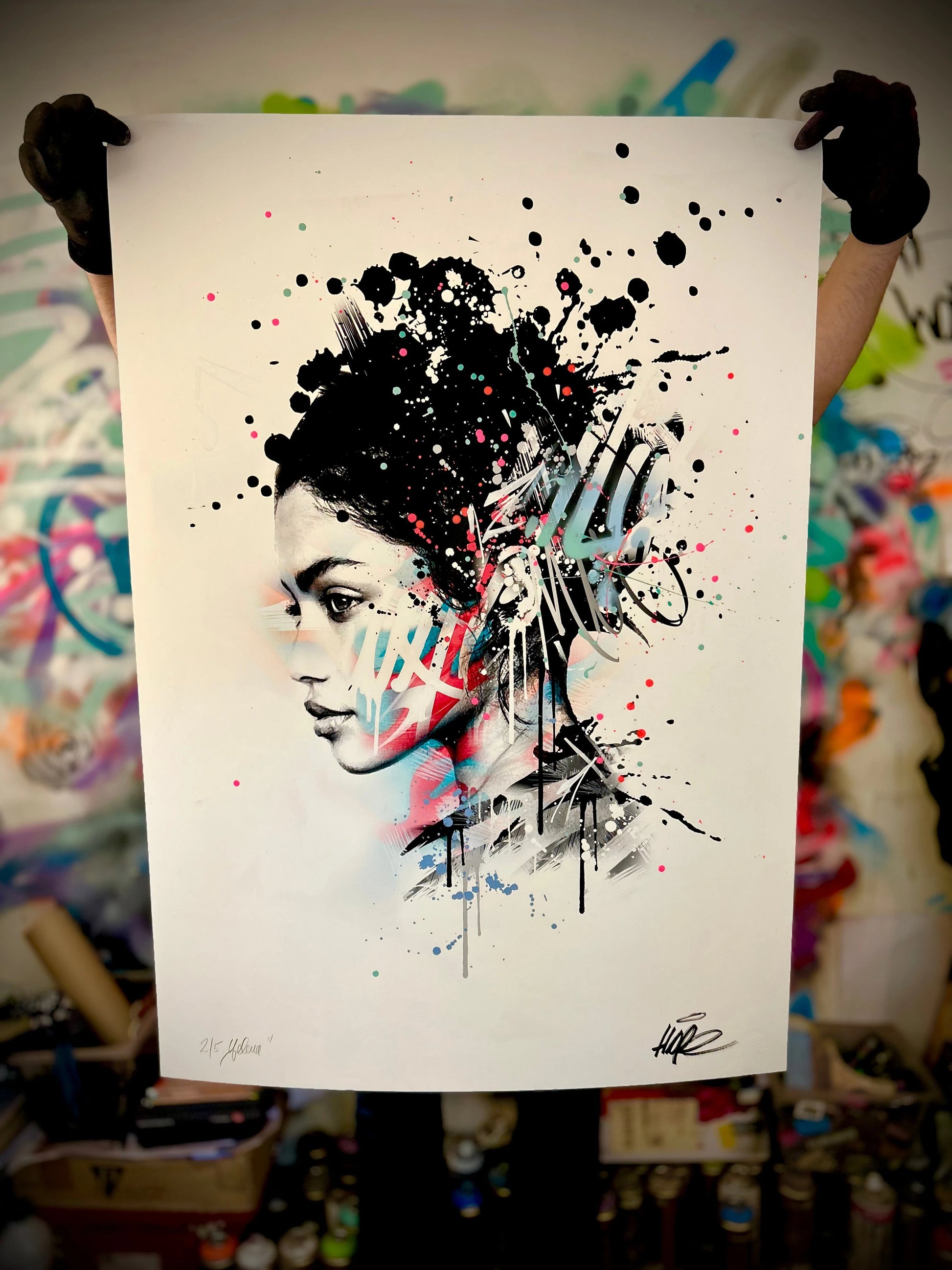 Yelena (Blue) by Hope1393 by Hope 1393 - Signature Fine Art