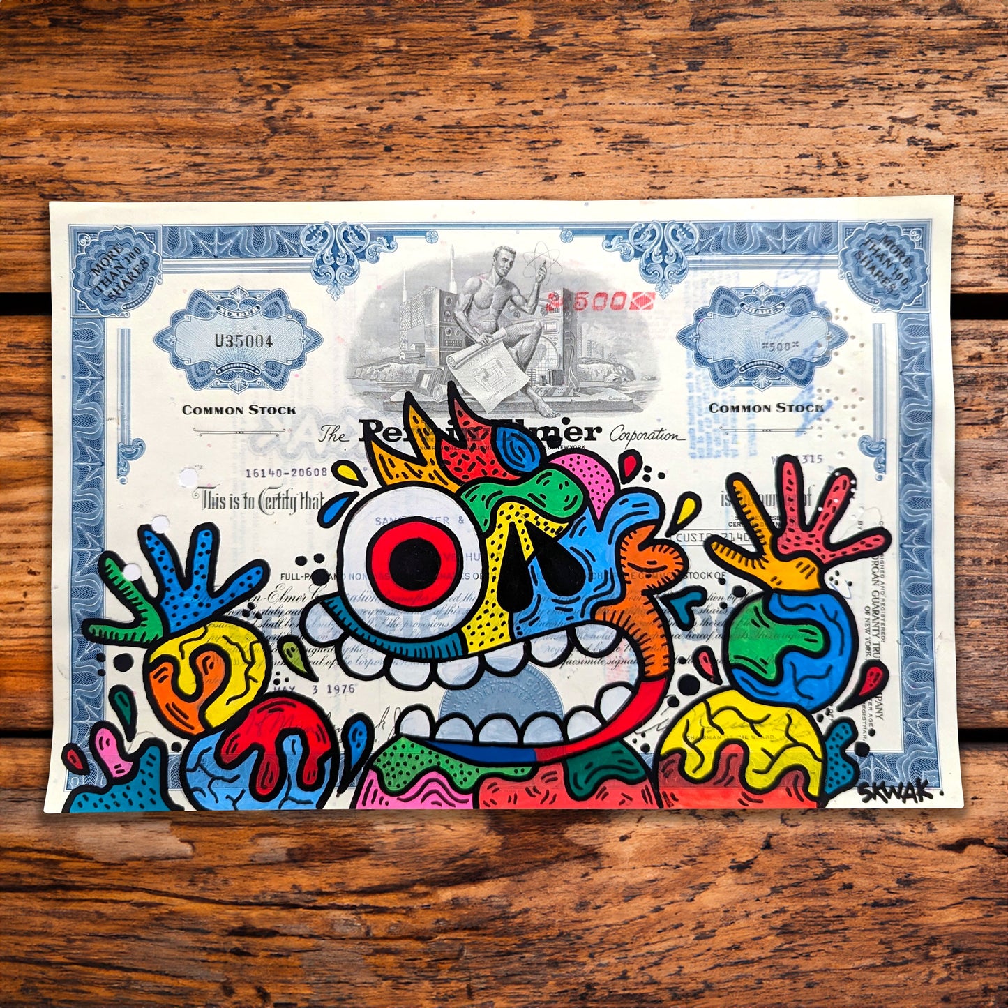 Maniac's Struggle by SKWAK by SKWAK - Signature Fine Art