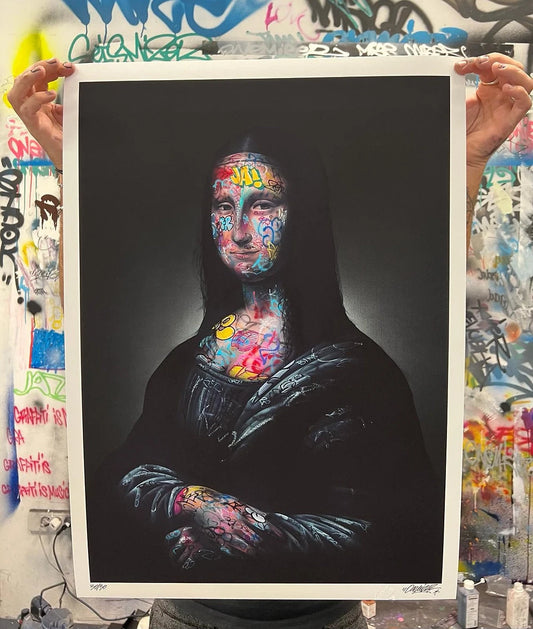 Mona Lisa Graffiti Onemizer