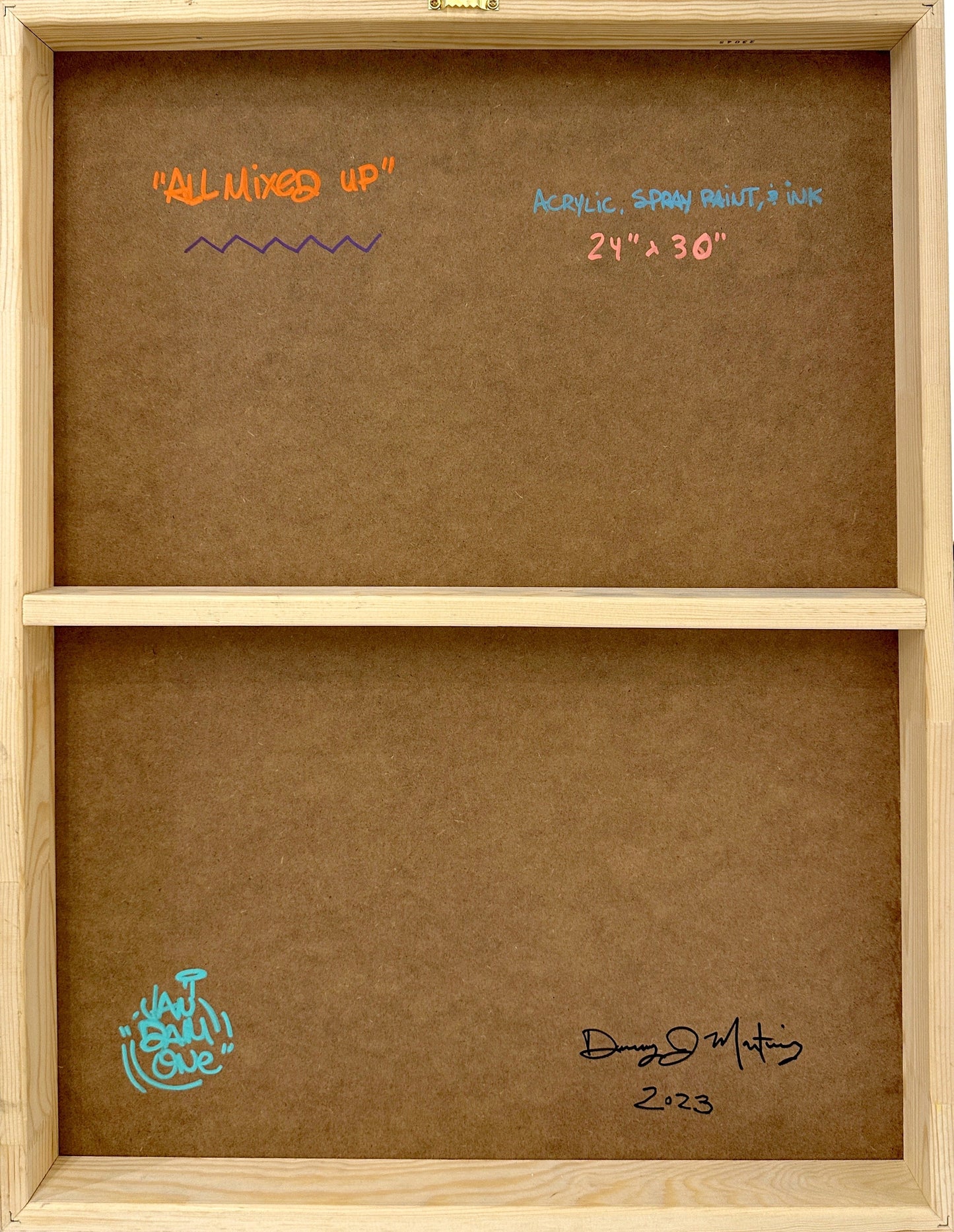 All Mixed Up by Van Dam One by Danny J. Martinez (Van Dam One) - Signature Fine Art