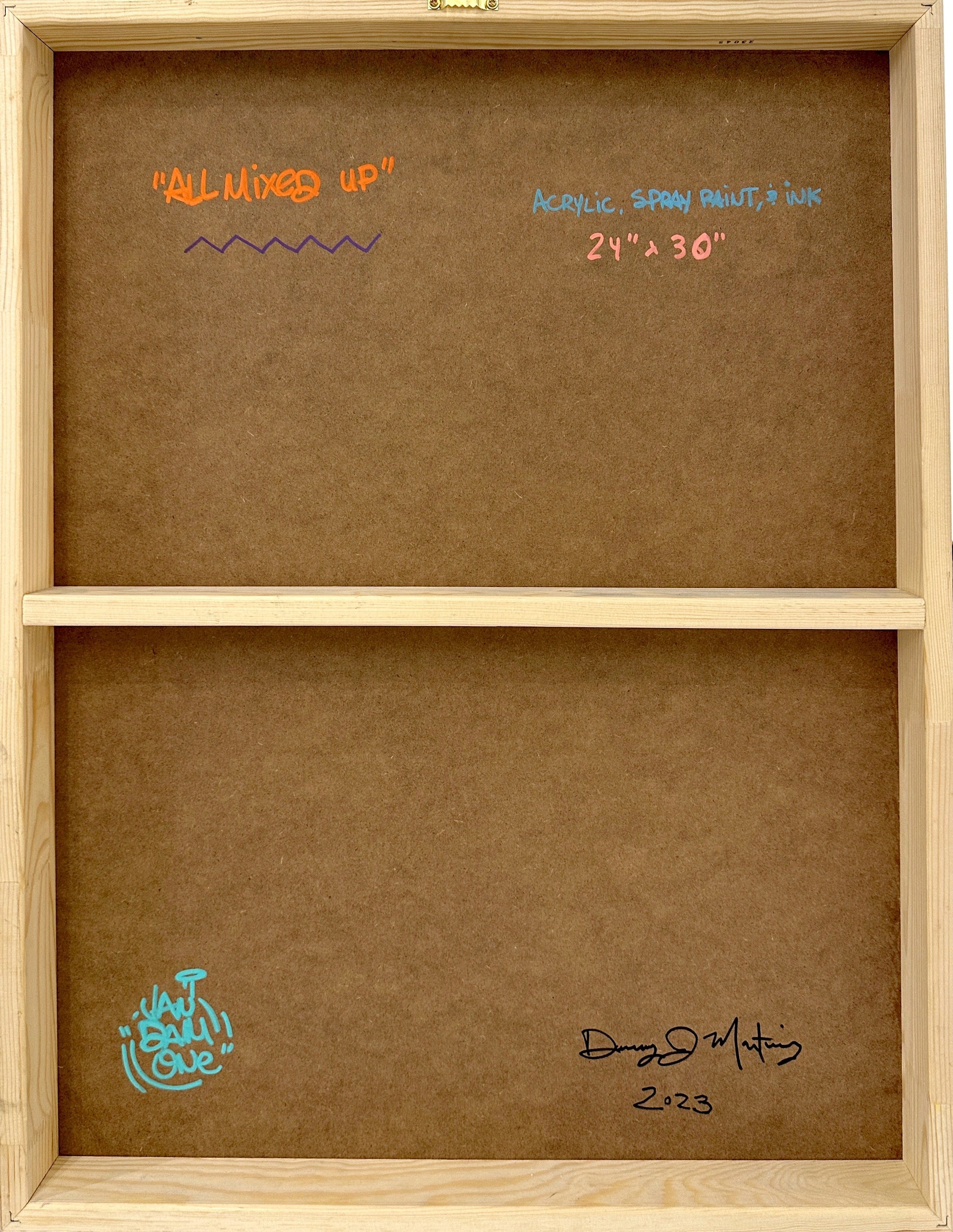 All Mixed Up by Van Dam One by Danny J. Martinez (Van Dam One) - Signature Fine Art