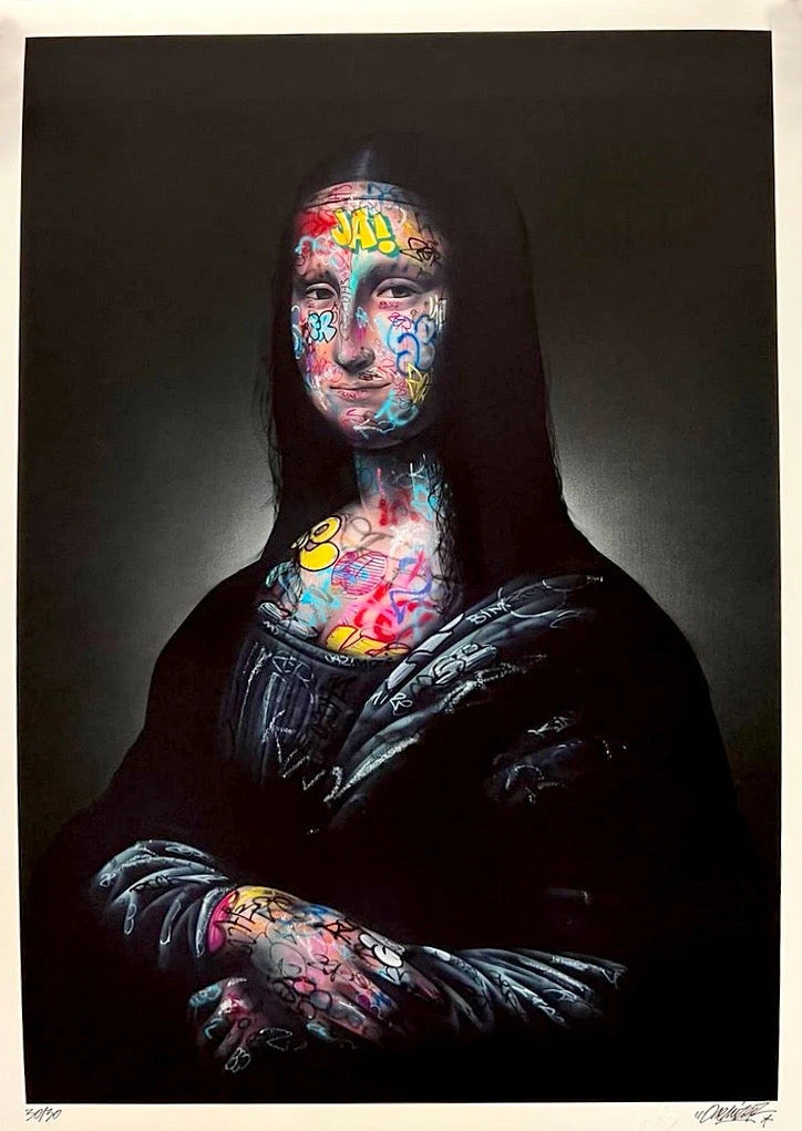 Mona Lisa Graffiti Onemizer