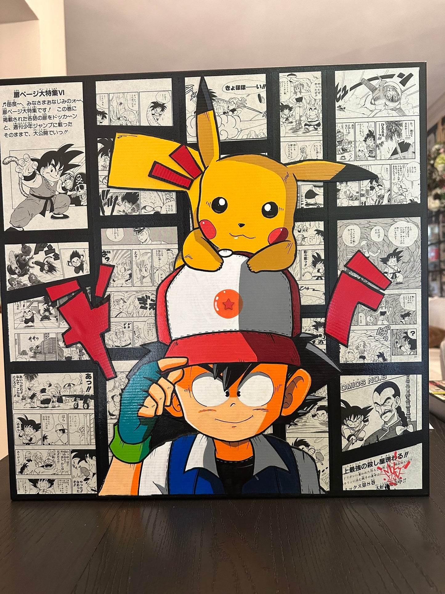 Goku x Pikachu Moya Uno