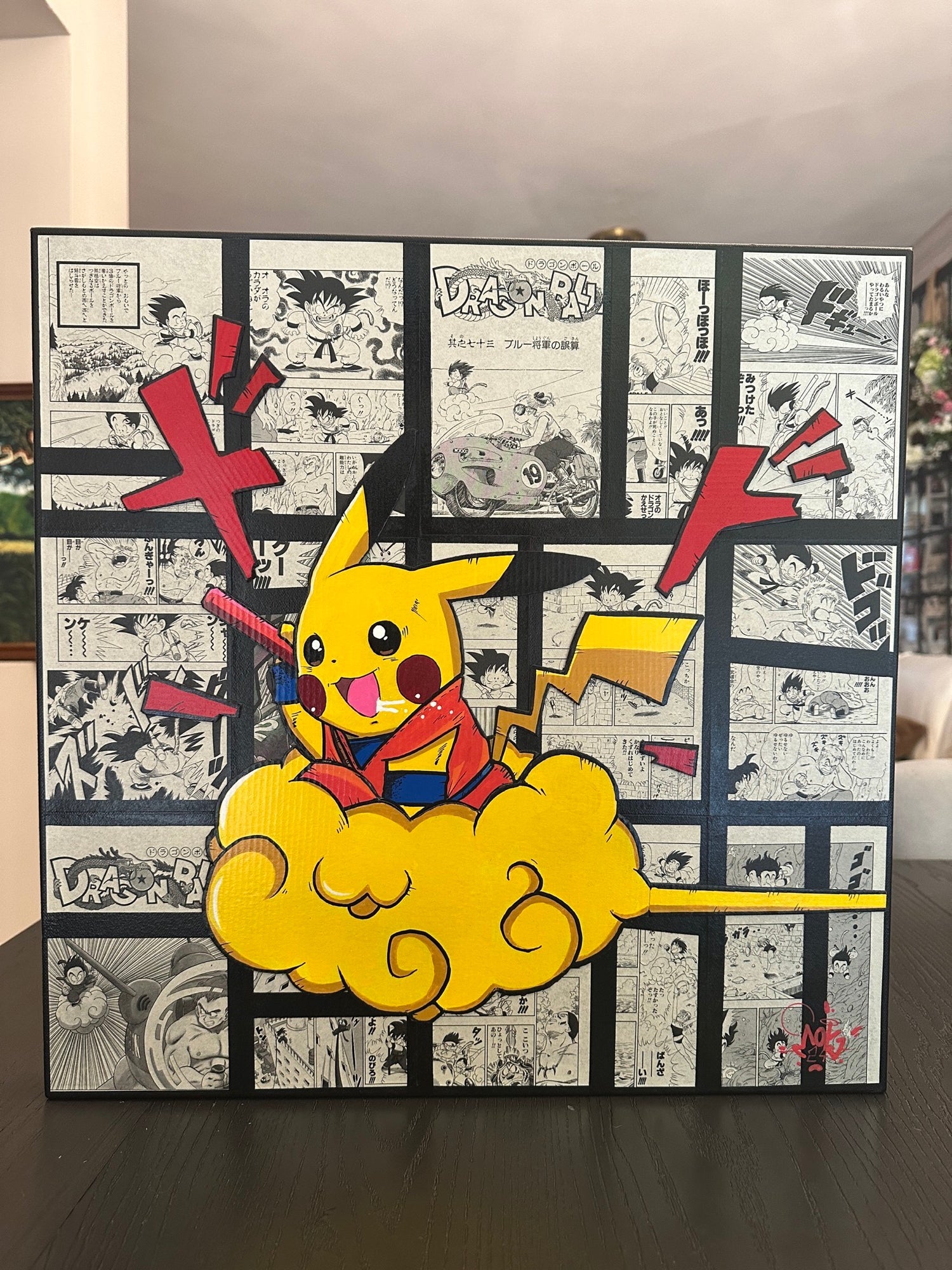 Pikachu x Goku Moya Uno