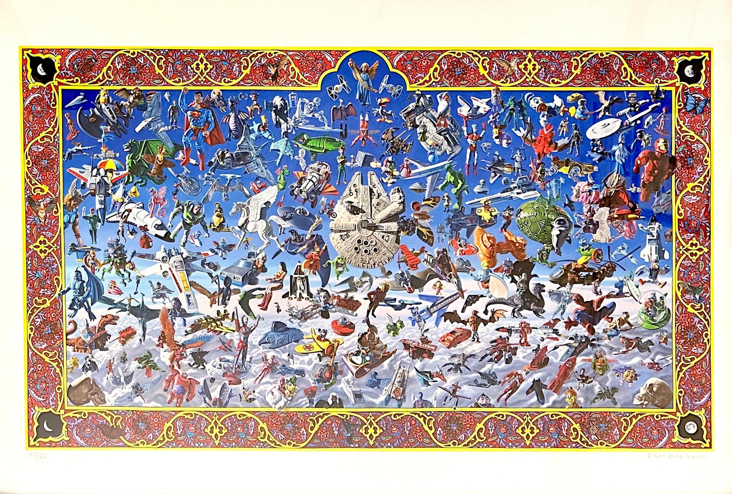 The Flight Painting by Robert Xavier Burden - Signature Fine Art