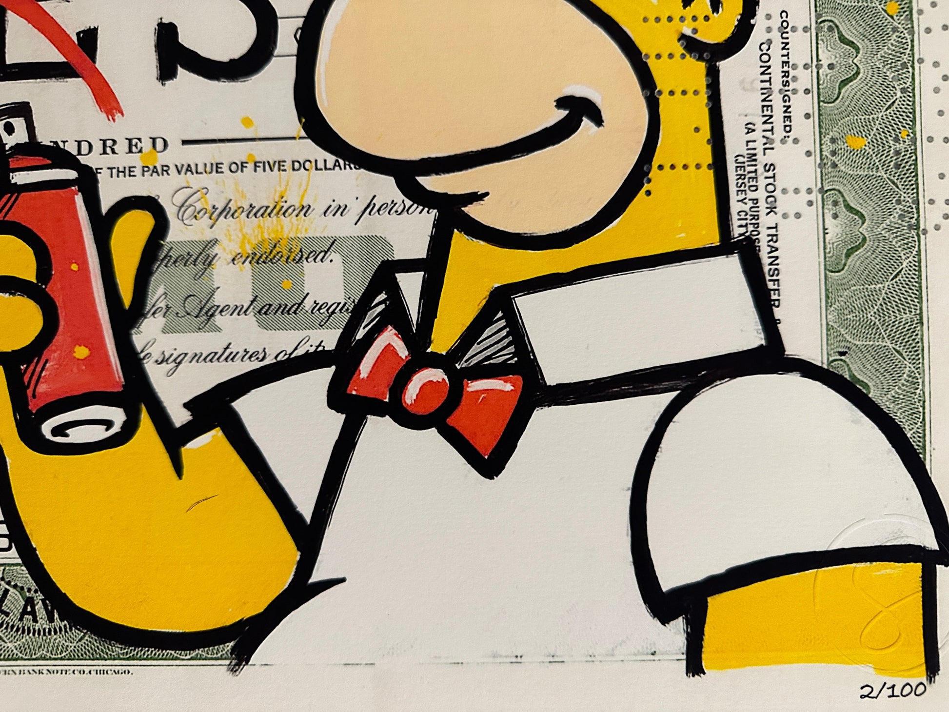 Homer Vandal by Daru (Limited Edition Print) by Daru - Signature Fine Art