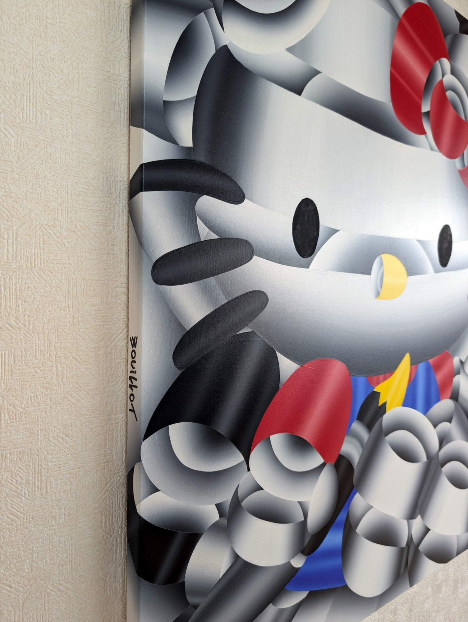 Artist Kitty Geoffrey Bouillot