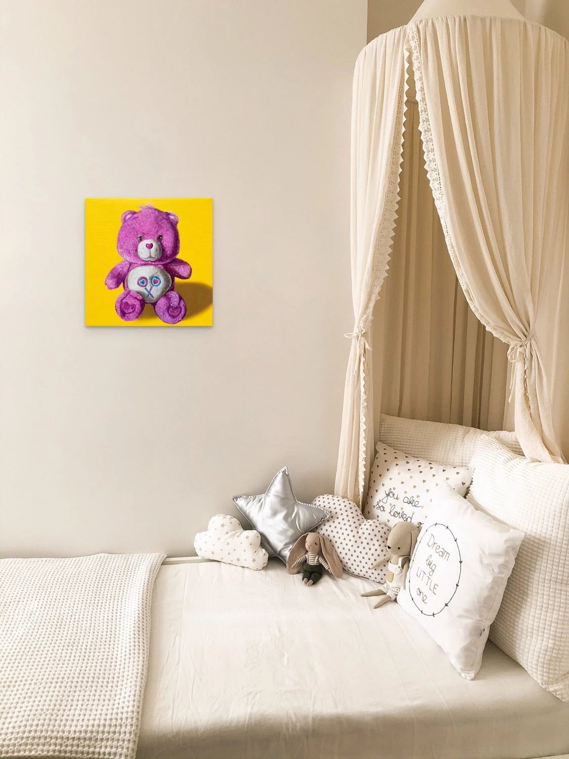 Pink Care Bear Ian Bertolucci