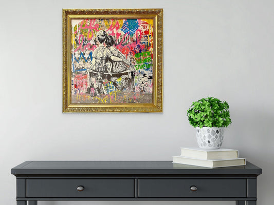 Work Well Together by Mr. Brainwash Mr. Brainwash