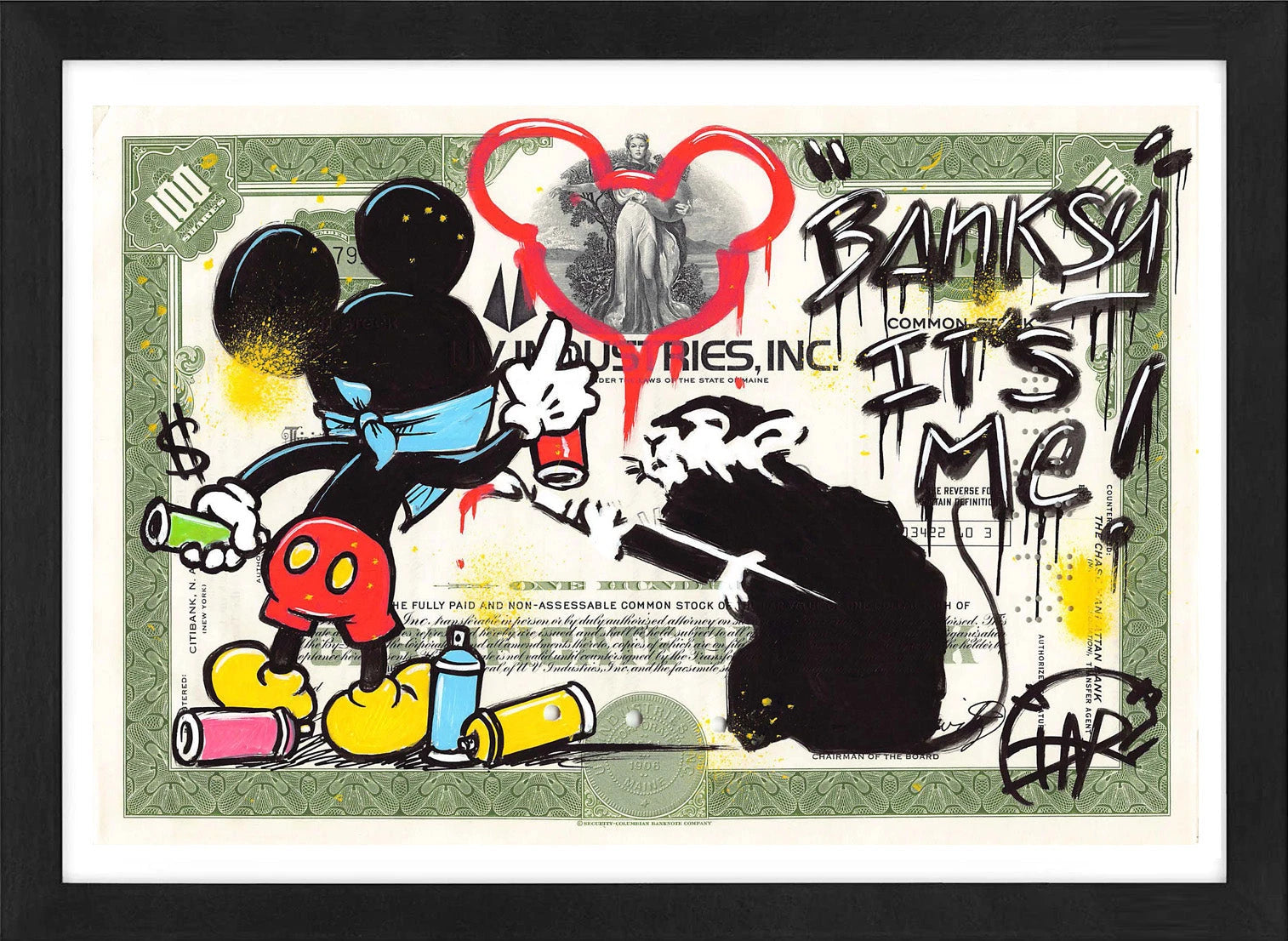 Banksy It's Me! Daru