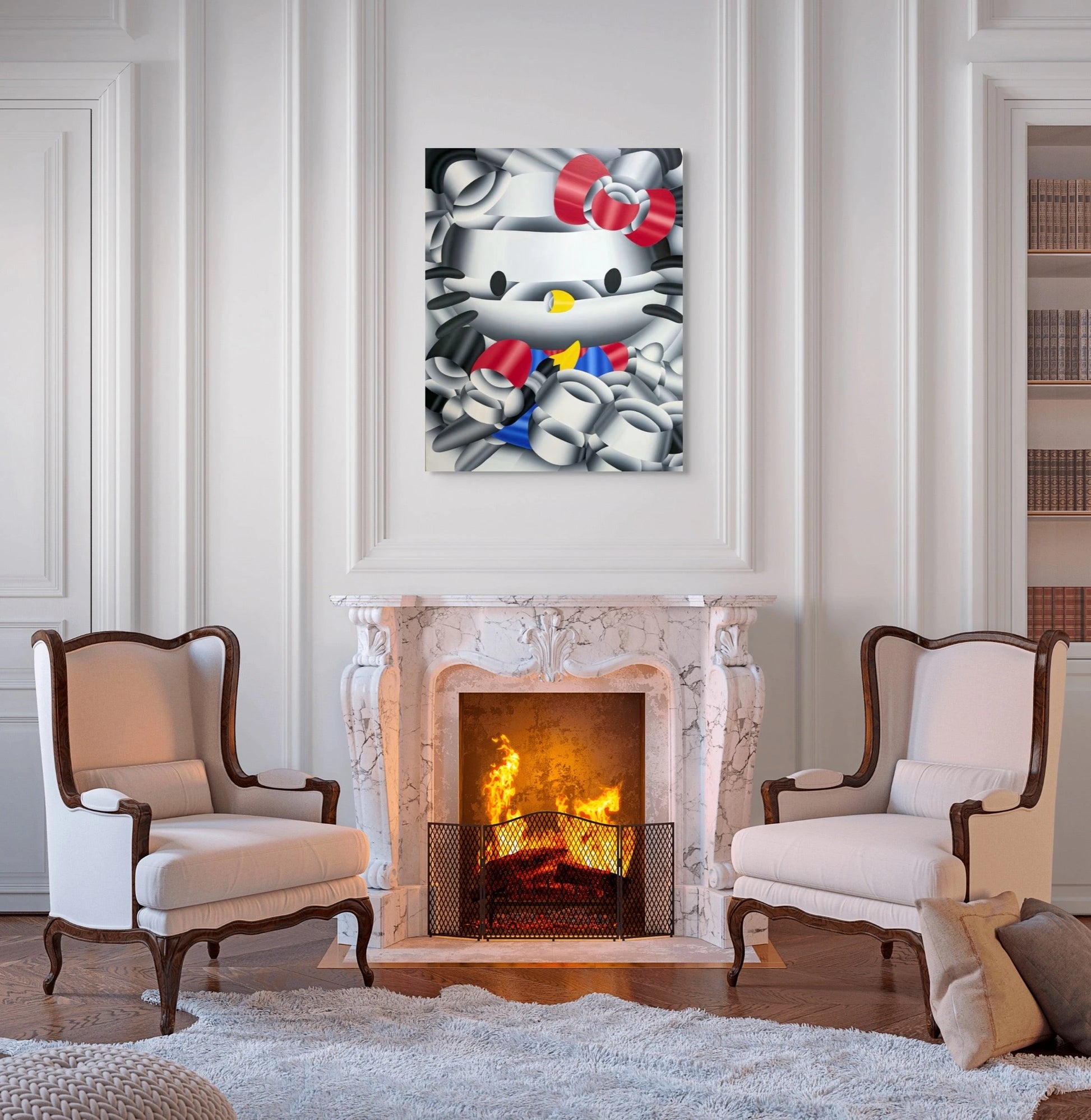 Artist Kitty Geoffrey Bouillot