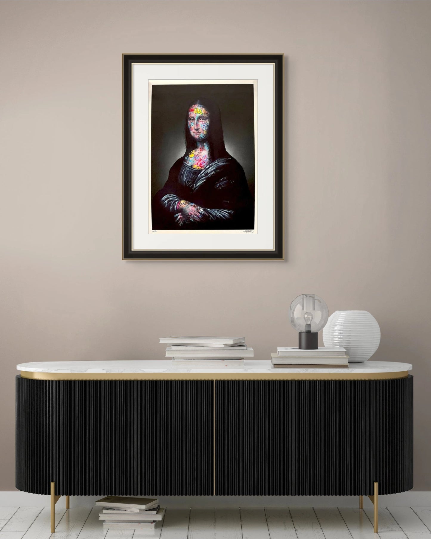 Mona Lisa Graffiti Onemizer