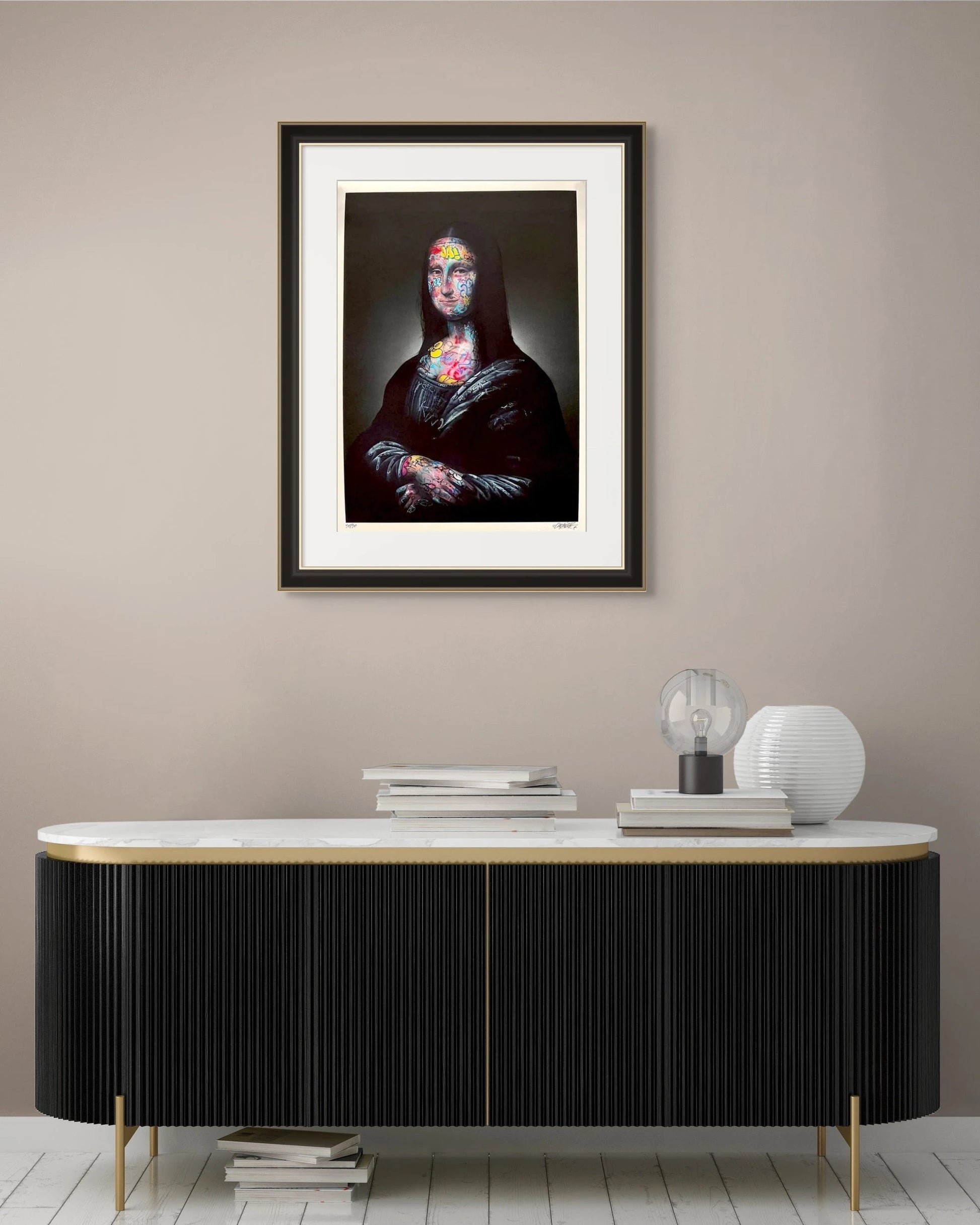 Mona Lisa Graffiti Onemizer