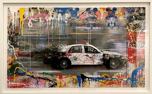 Metro Polisa by Mr. Brainwash Mr. Brainwash