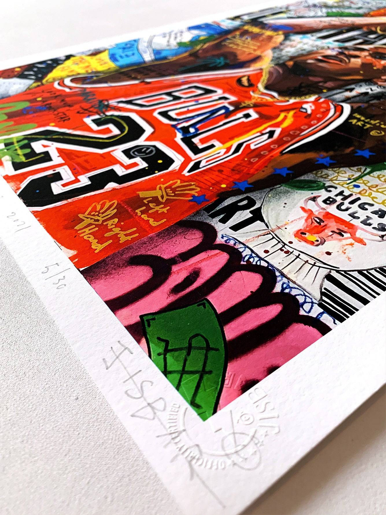 Goat 23 Jordan by Jisbar by Jisbar - Signature Fine Art