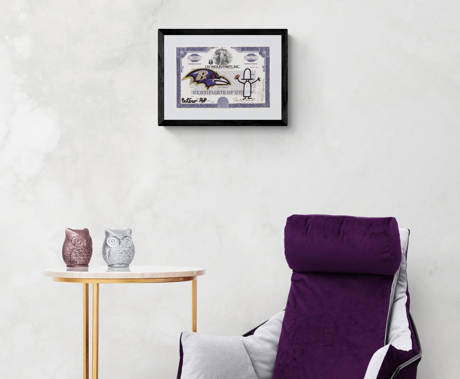 Baltimore Ravens by Botero Pop - Signature Fine Art