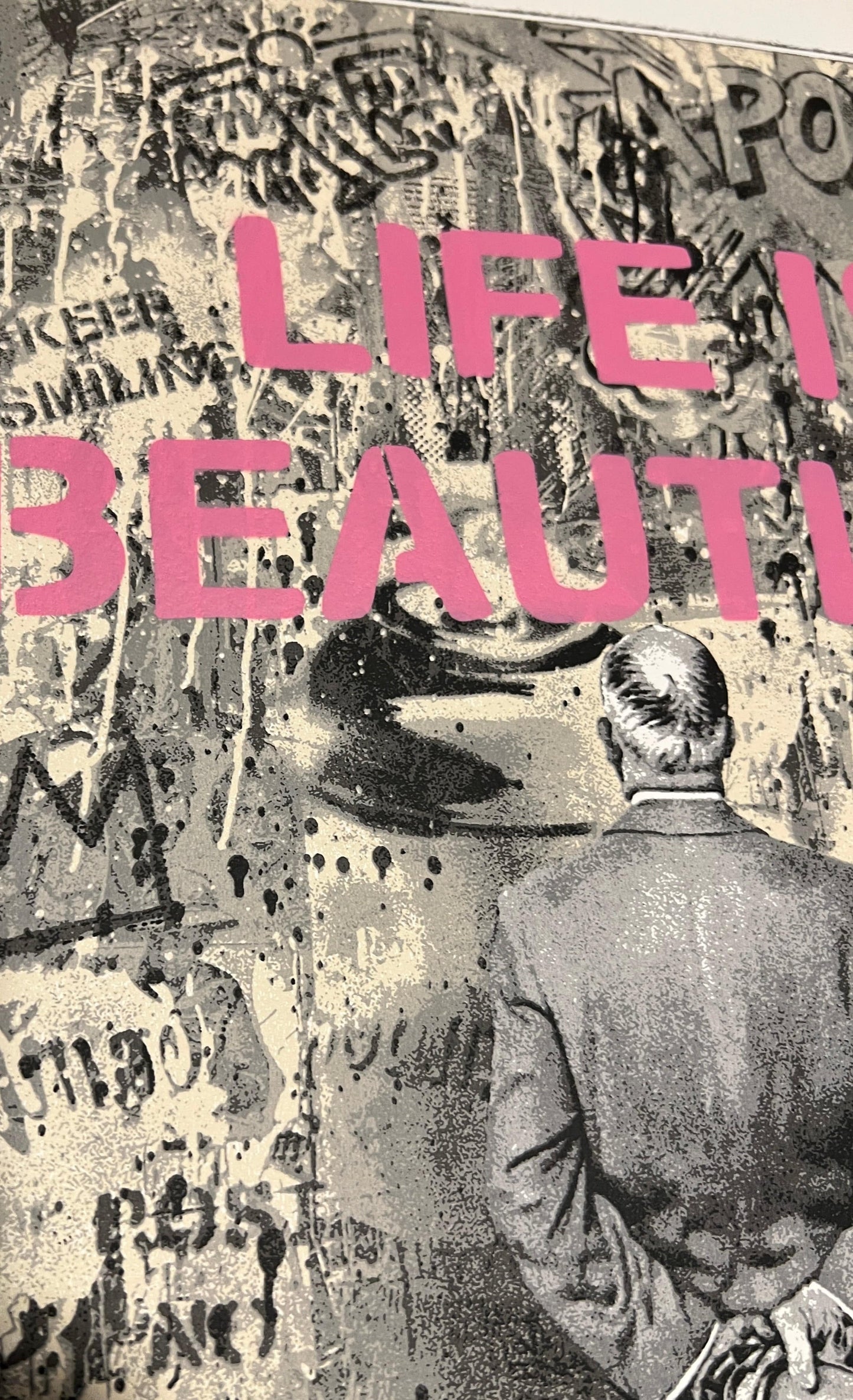 Street Connoisseur  (Screen print on paper) by Mr. Brainwash - Signature Fine Art
