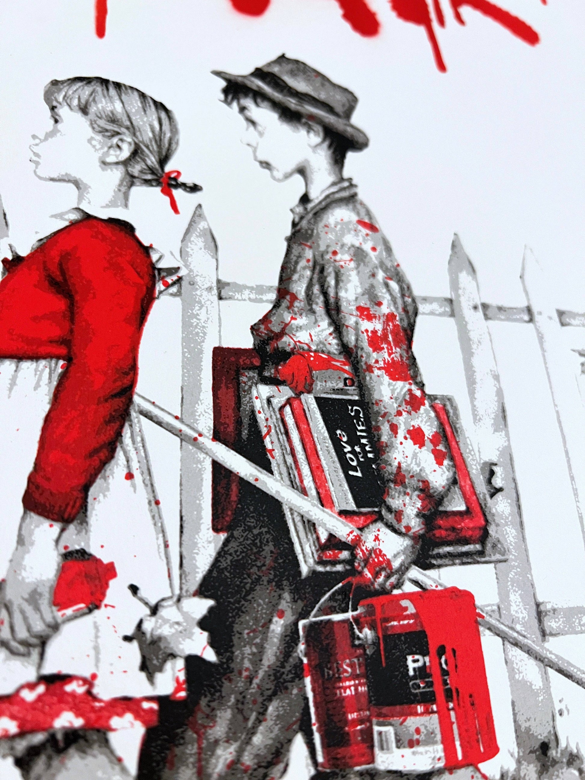 Valentines (Screen print on paper) by Mr. Brainwash - Signature Fine Art