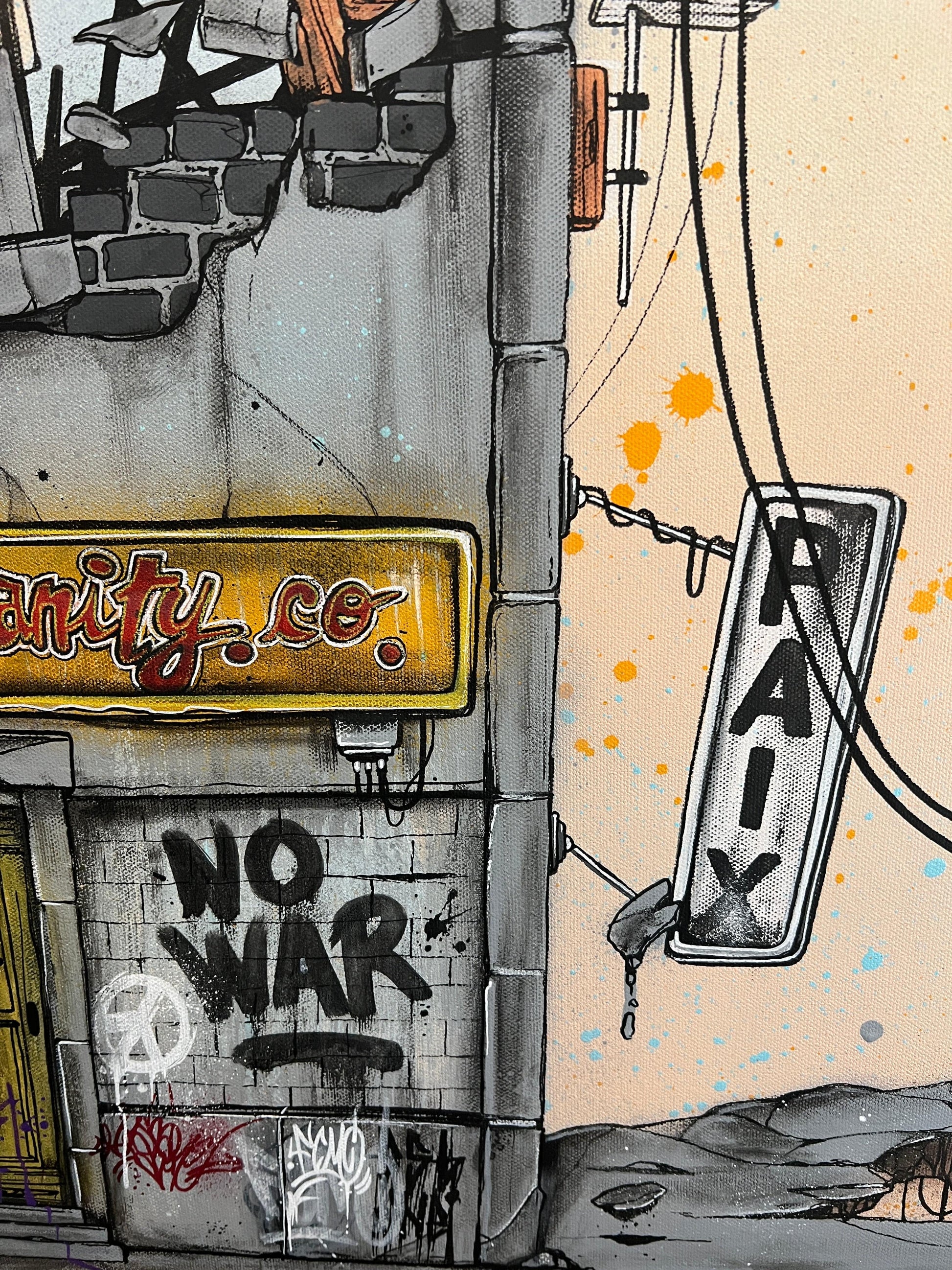 No War by Esboner - Signature Fine Art