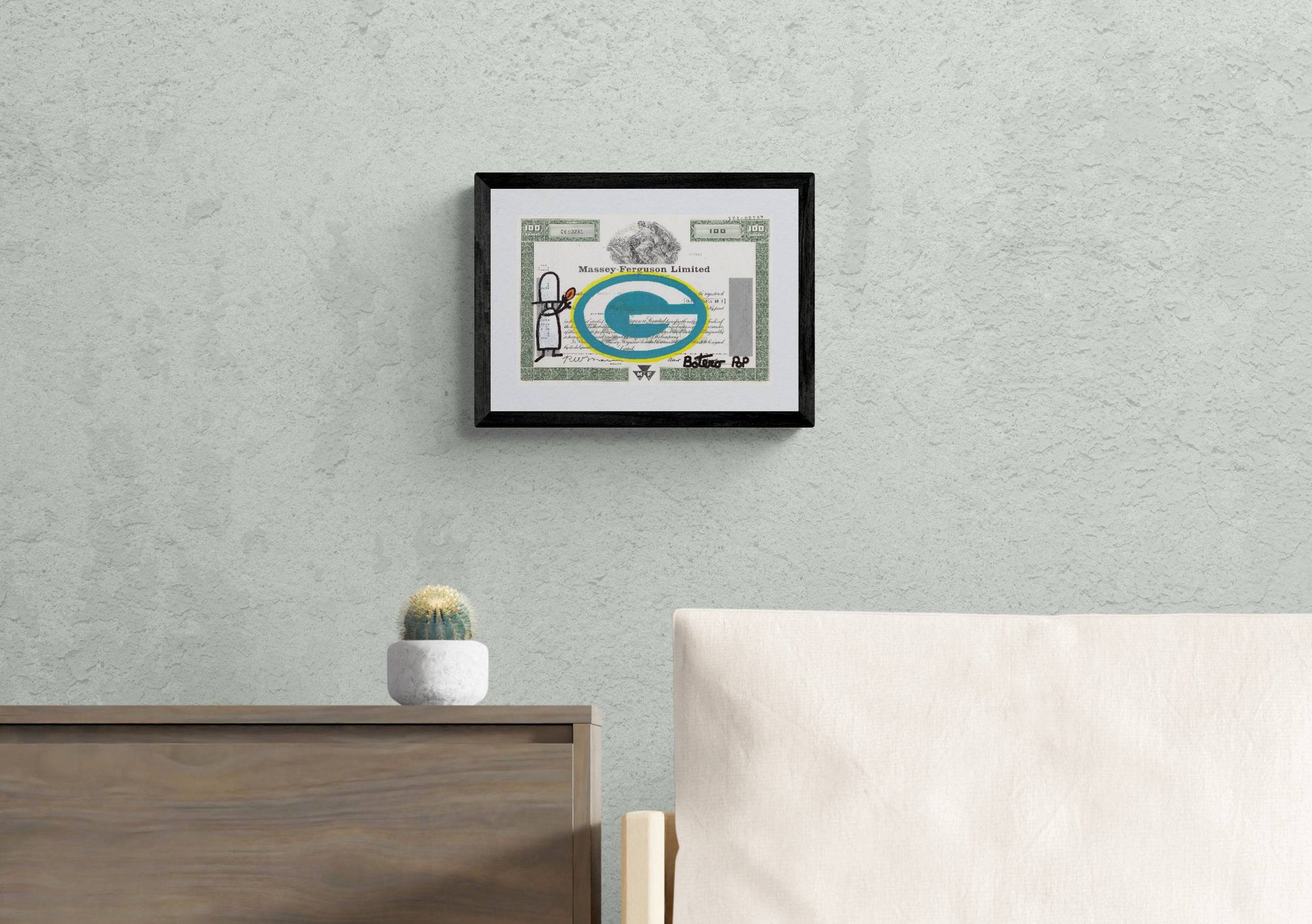 Green Bay Packers by Botero Pop - Signature Fine Art