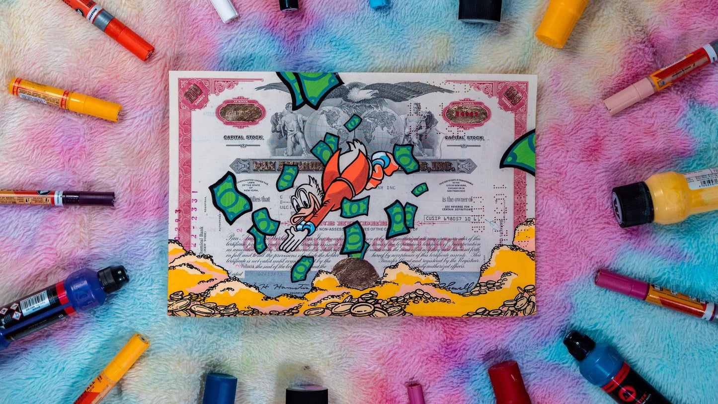 Money over money (Limited Edition Print) by Brunograffer - Signature Fine Art