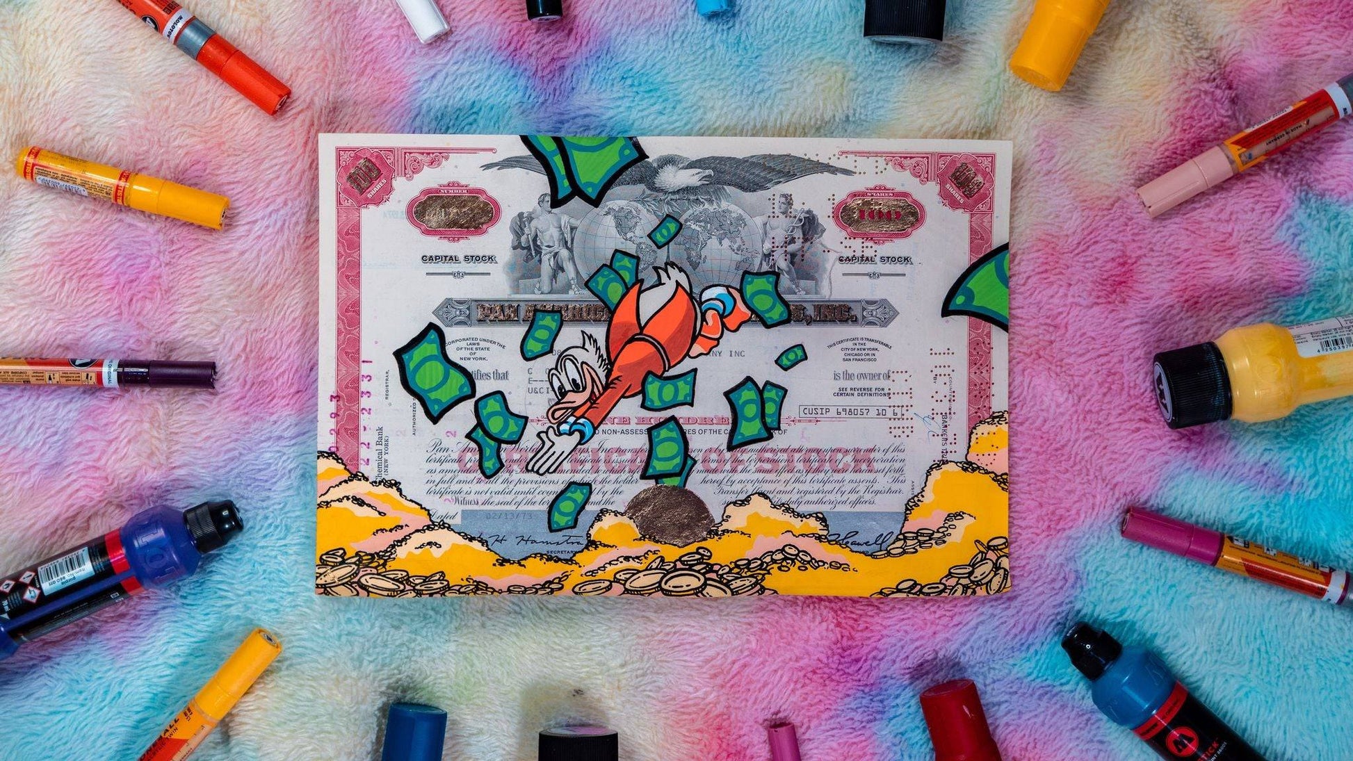 Money over money (Limited Edition Print) by Brunograffer - Signature Fine Art
