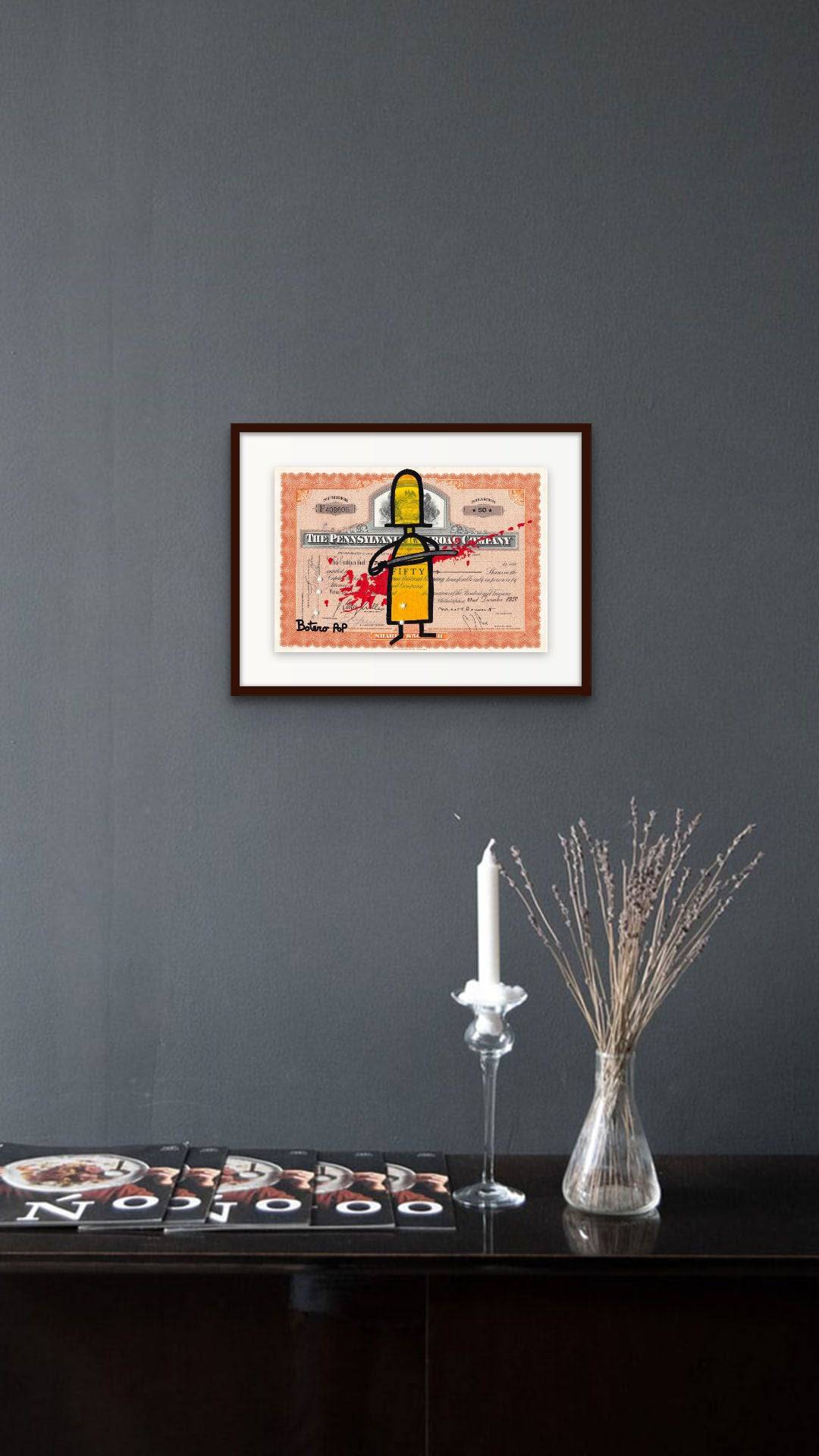 Black Mamba by Botero Pop - Signature Fine Art