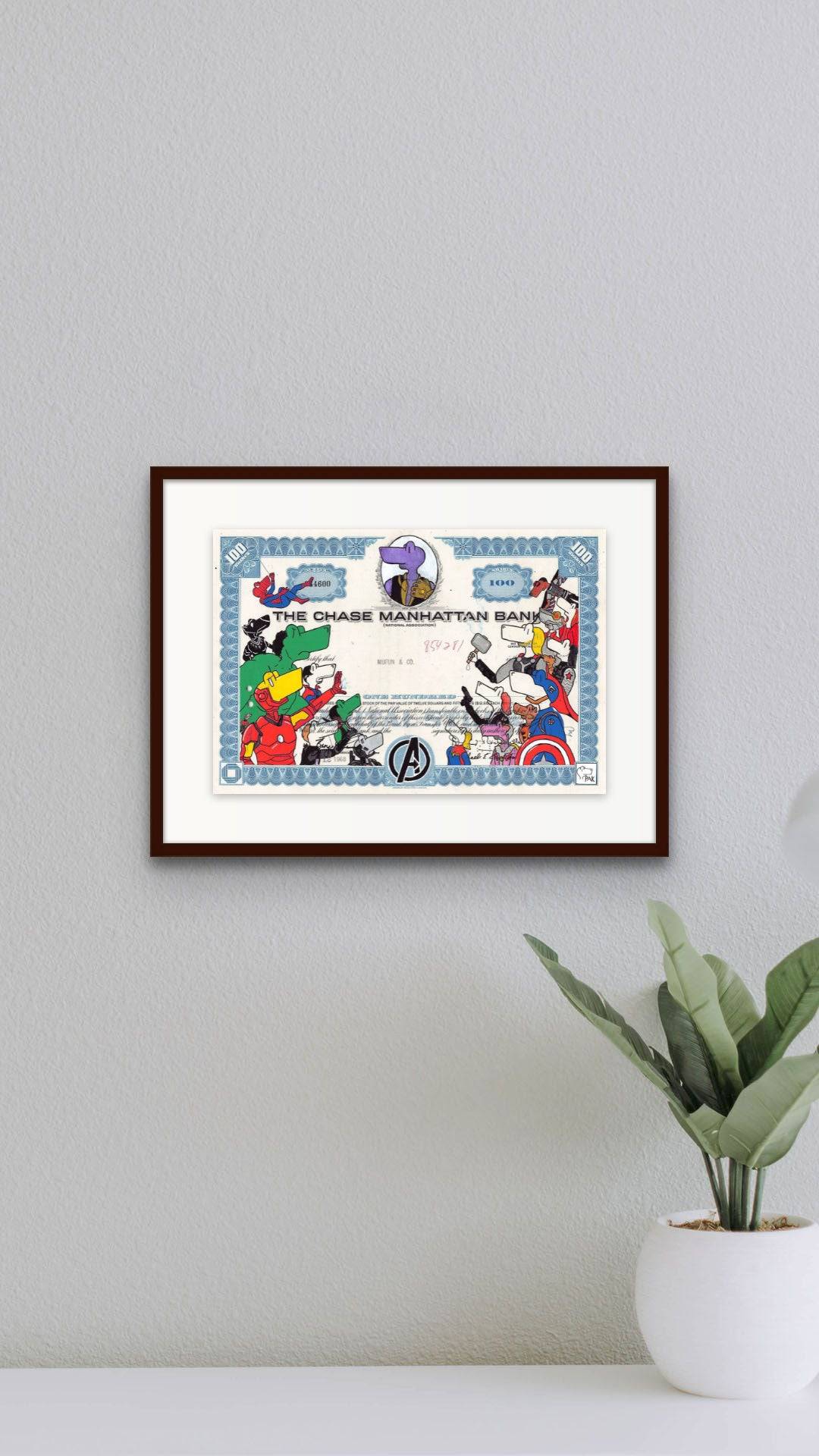Dinovengers : assemble by Dinopak - Signature Fine Art