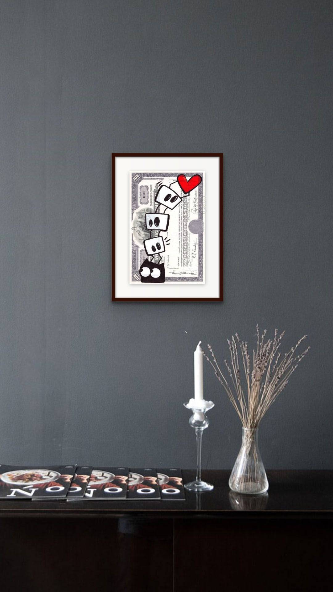 Follow the heart by BBQUEEN - Signature Fine Art