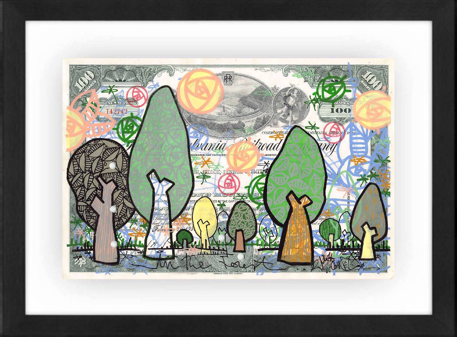 Green Forest by Micowel - Signature Fine Art