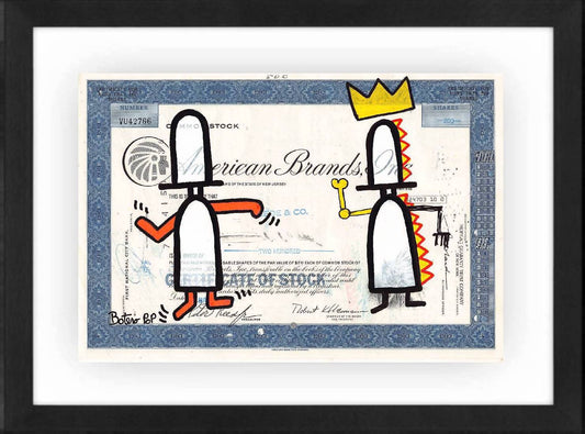 King by Botero Pop - Signature Fine Art
