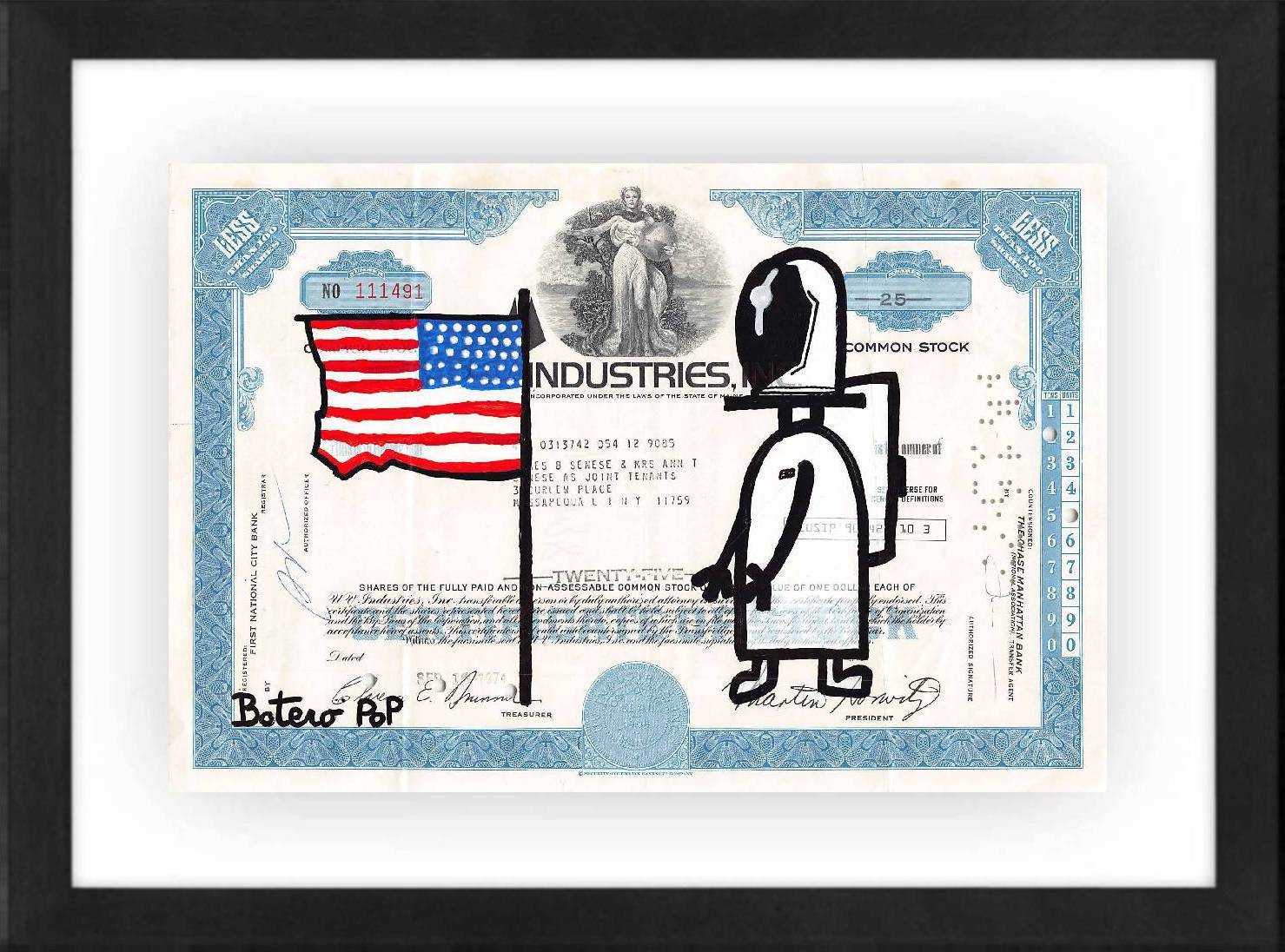 The Moon by Botero Pop - Signature Fine Art