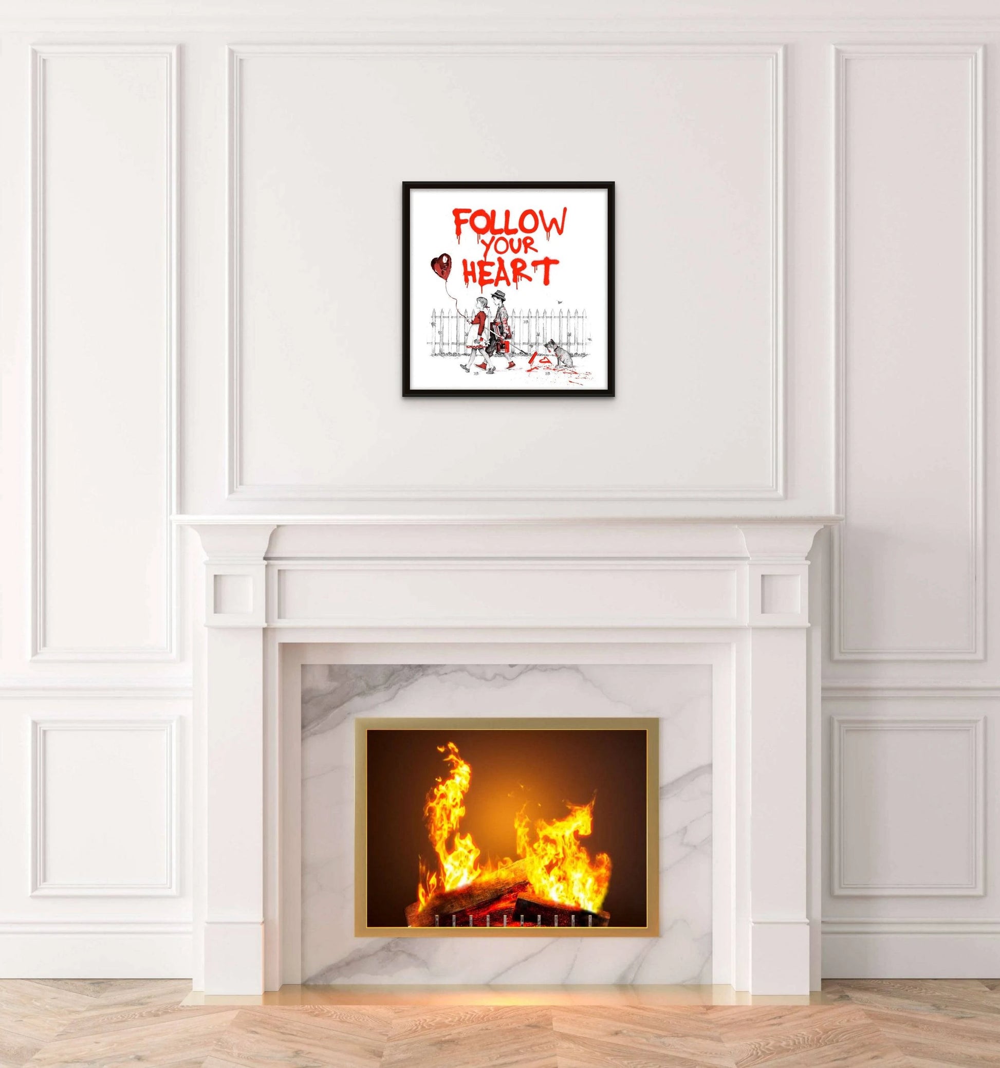 Valentines (Screen print on paper) by Mr. Brainwash - Signature Fine Art