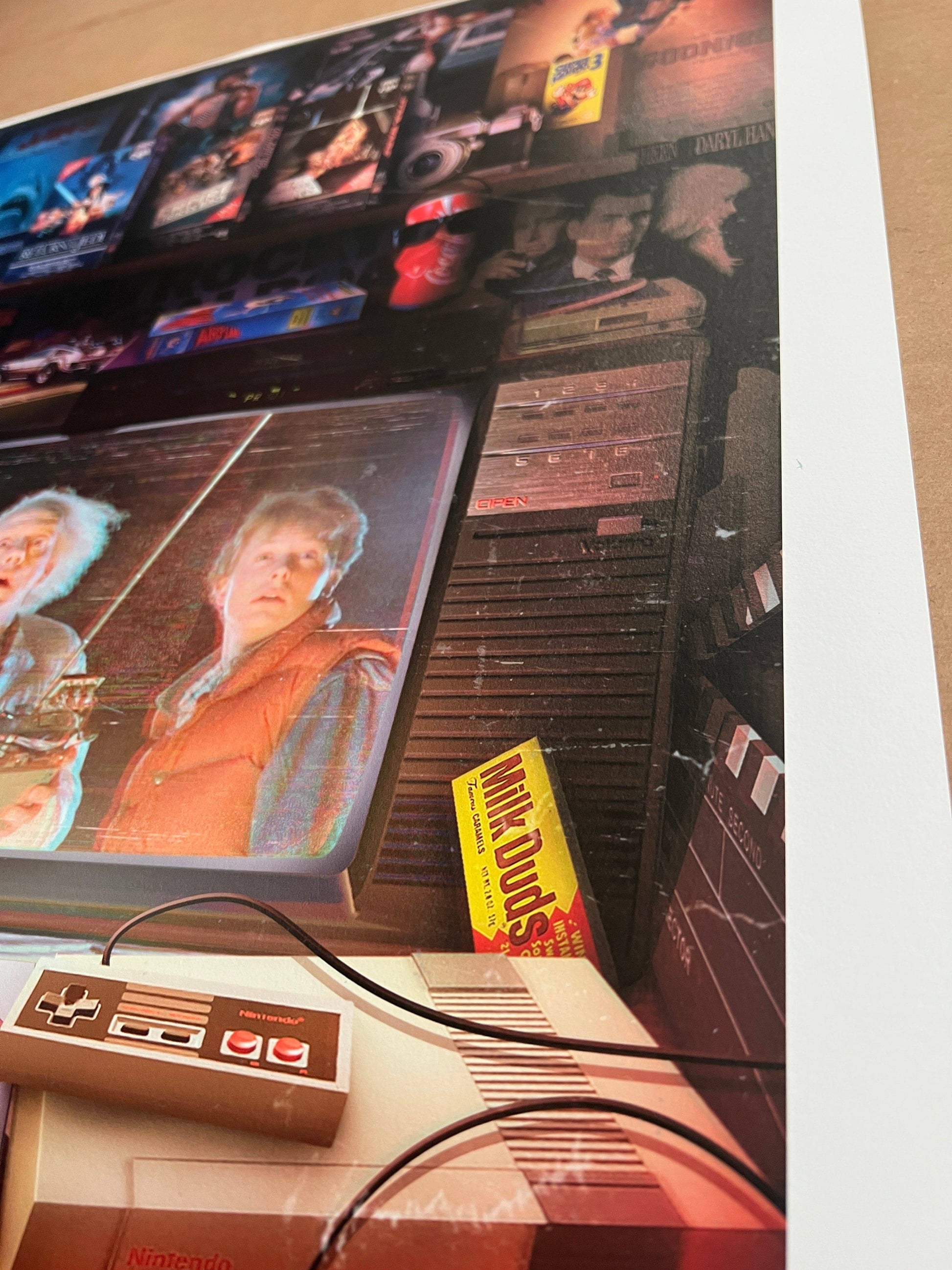 Tribute to the 80s - Movies - Edition of 20 by Rachid Lotf - Signature Fine Art