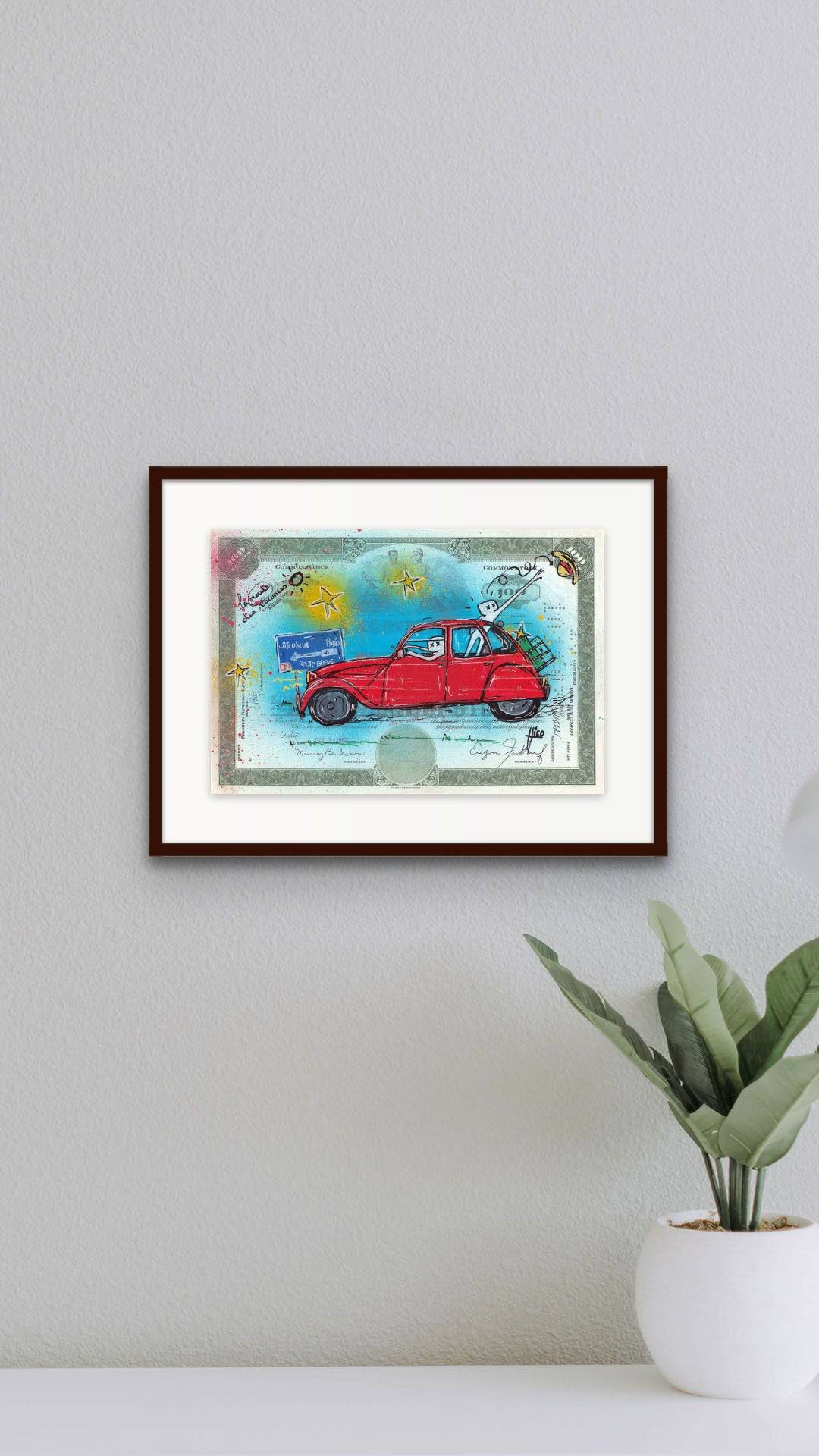La route des vacances by Hico - Signature Fine Art