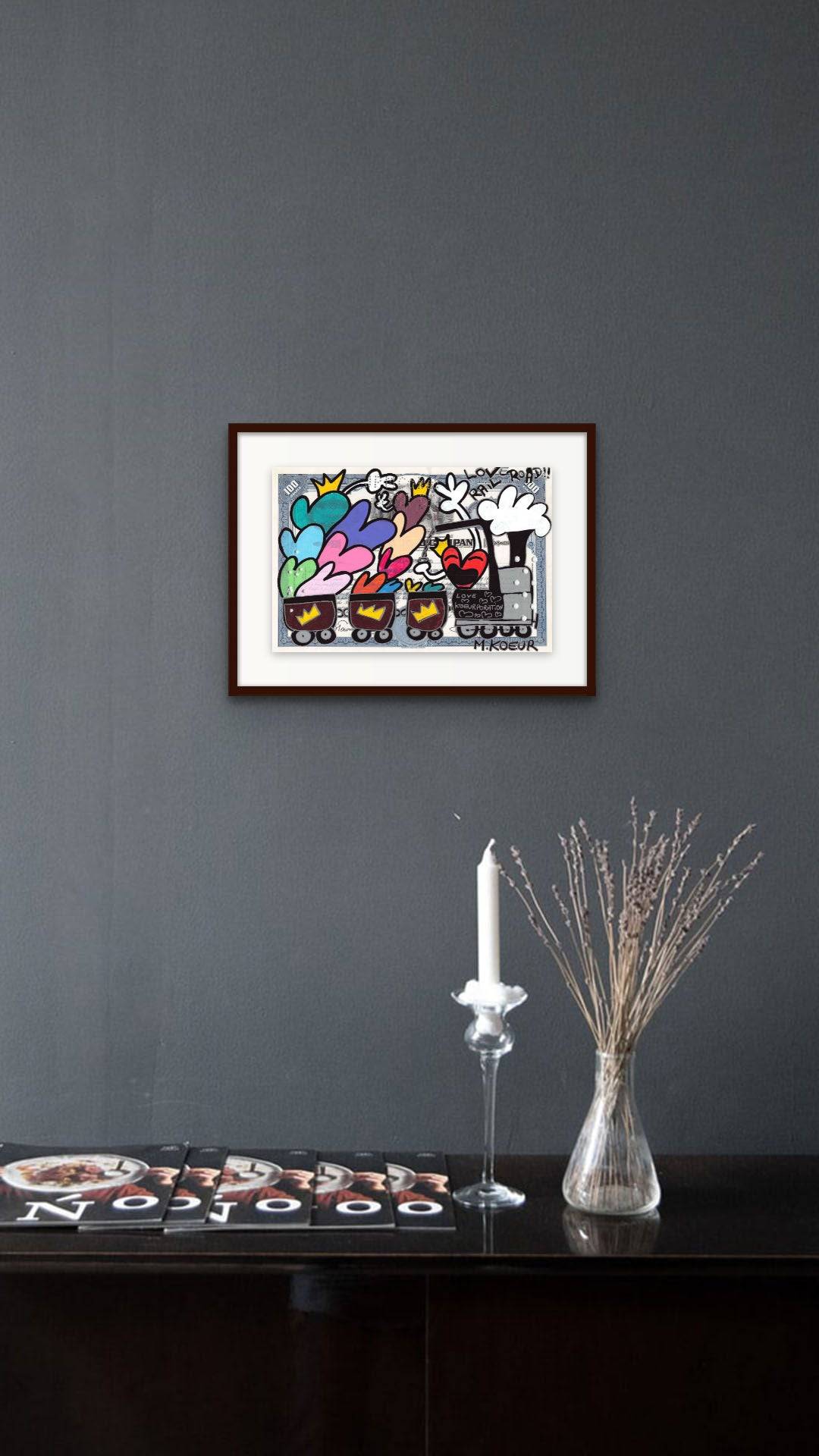 Love Railroad KoeurPoration by M. Koeur - Signature Fine Art