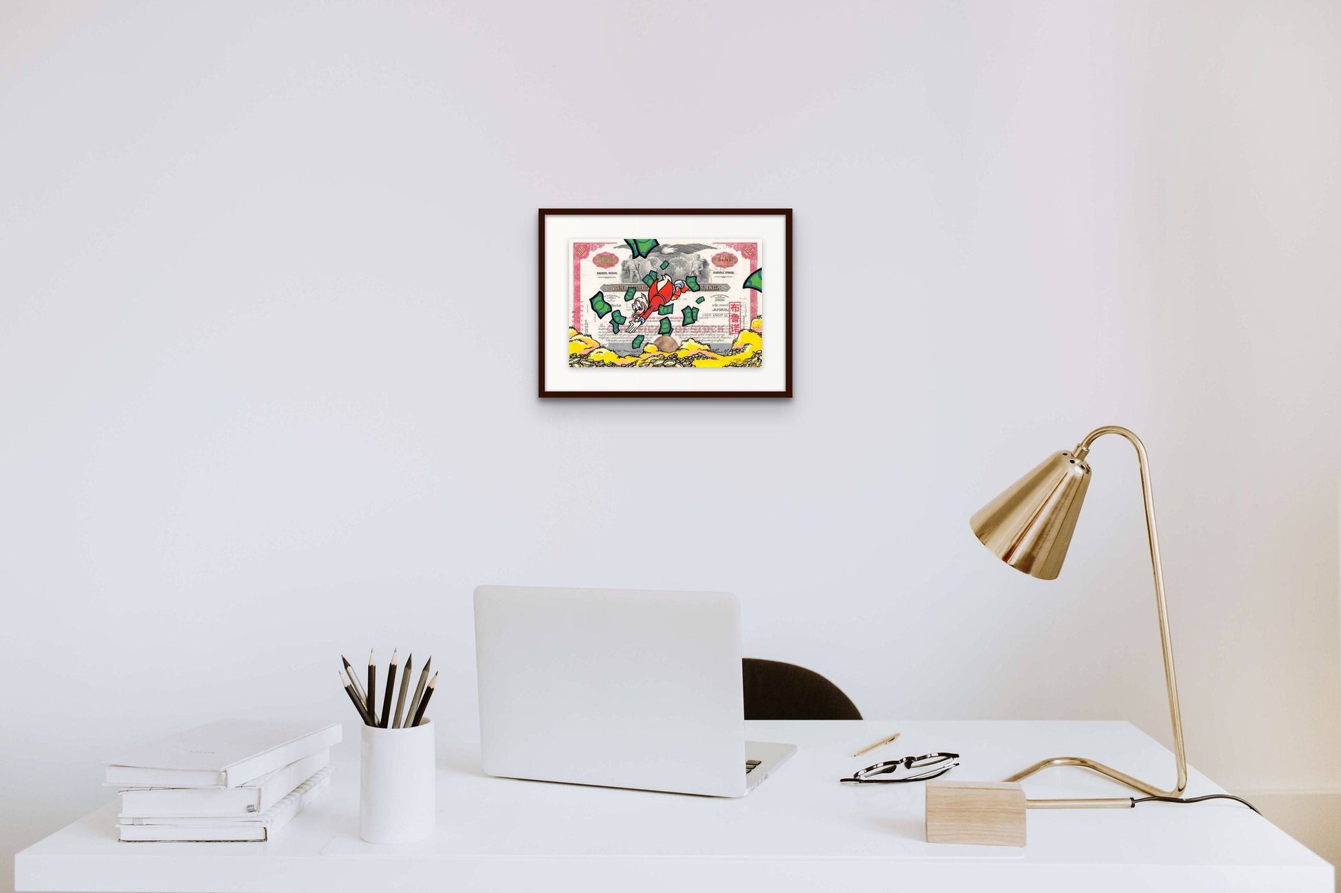 Money over money (Limited Edition Print) by Brunograffer - Signature Fine Art