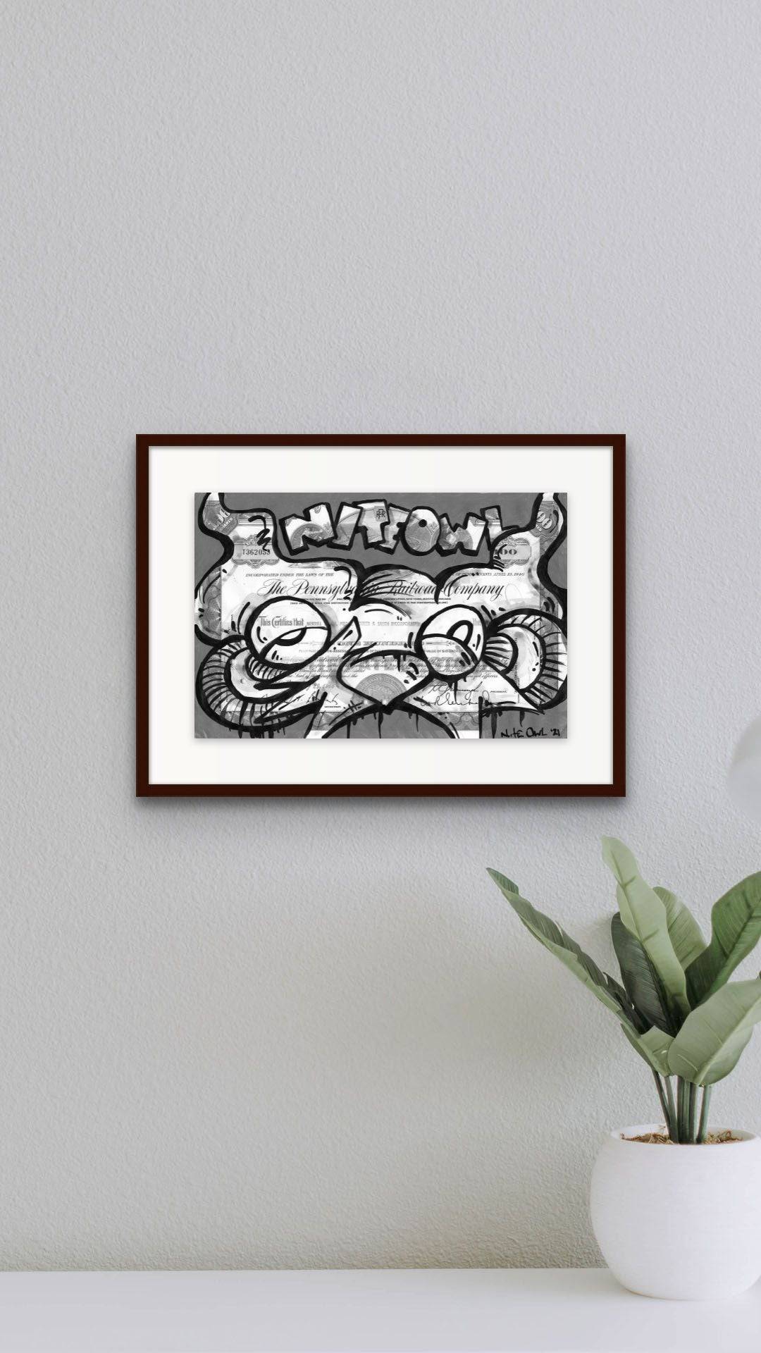 Negative Space by Nite Owl - Signature Fine Art