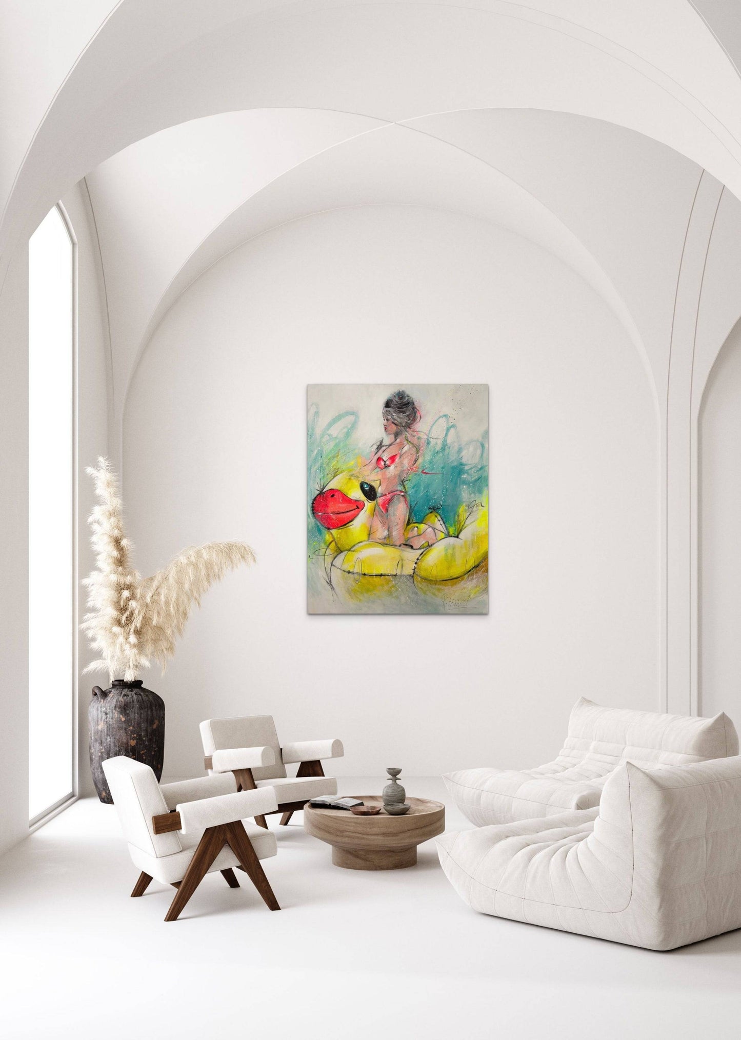 On The Waves To Miami by Katia Ferrari - Signature Fine Art
