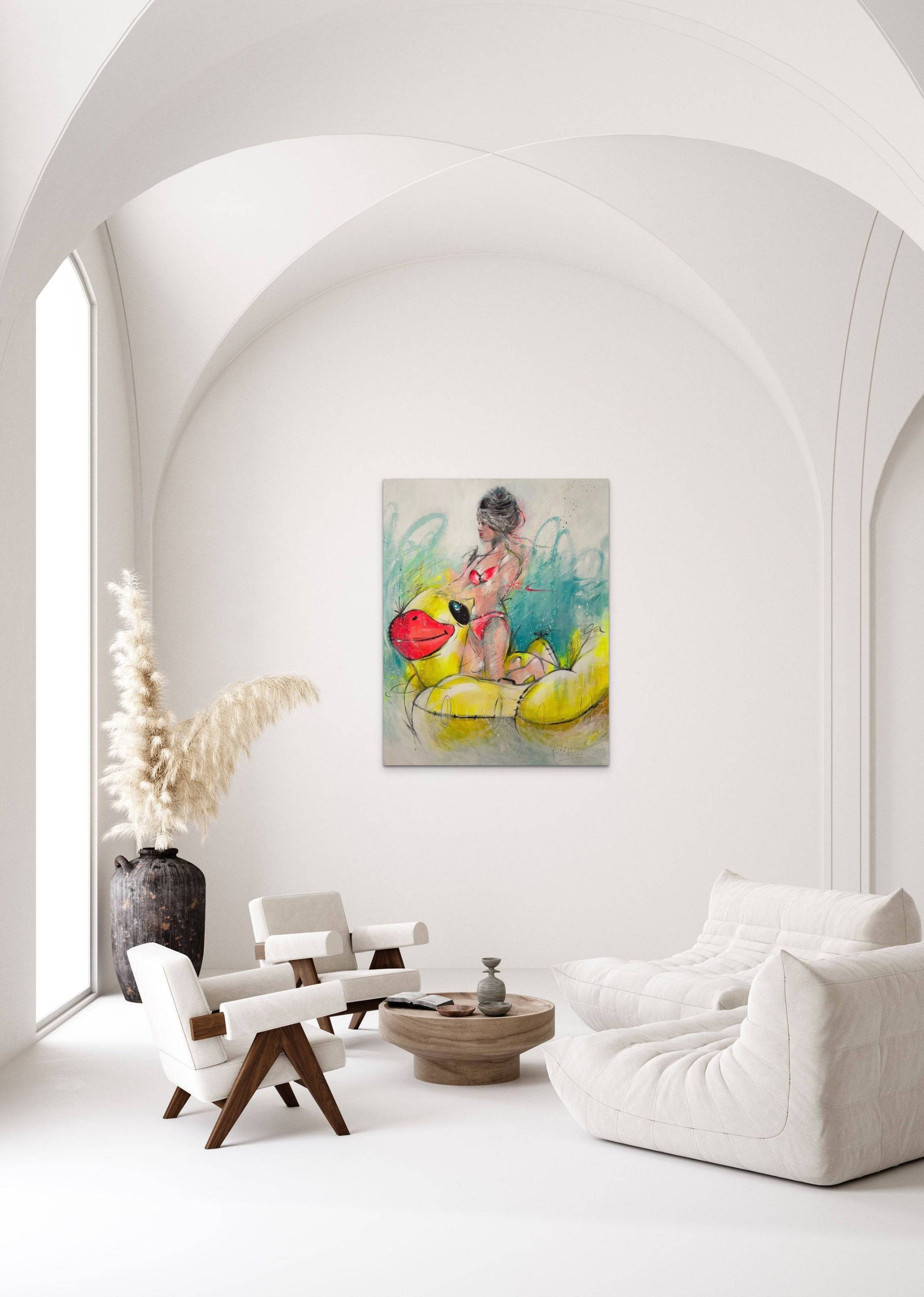 On The Waves To Miami by Katia Ferrari - Signature Fine Art