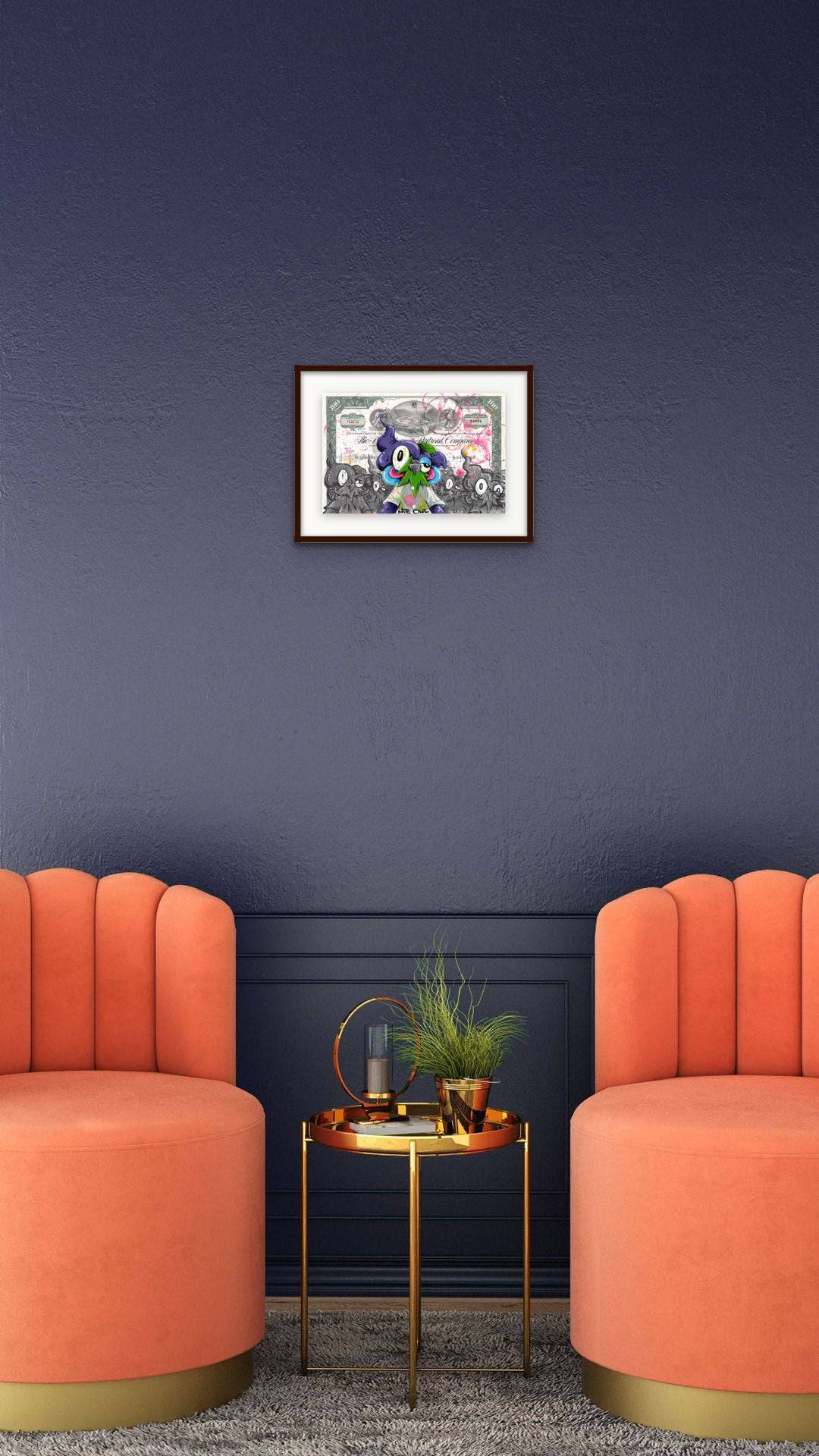 Stand appart from the crowd by Nite Owl - Signature Fine Art